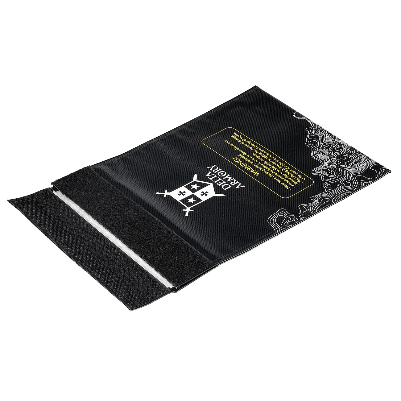 Delta Armory LiPo Safety Bag Large 23 x 30 cm Feuerfeste Sicherheitstasche schwarz Bild 2