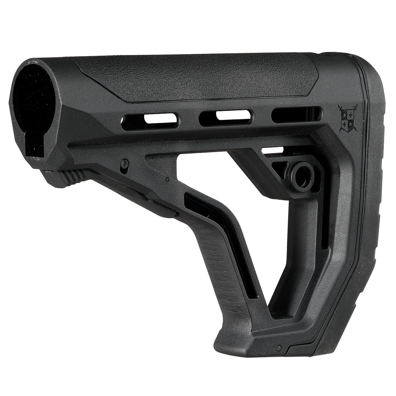 Delta Armory M4 / AR-15 Eagle V.2 Polmer Ausziehschaft / Retractable Stock f. M4 Stock-Tubes schwarz