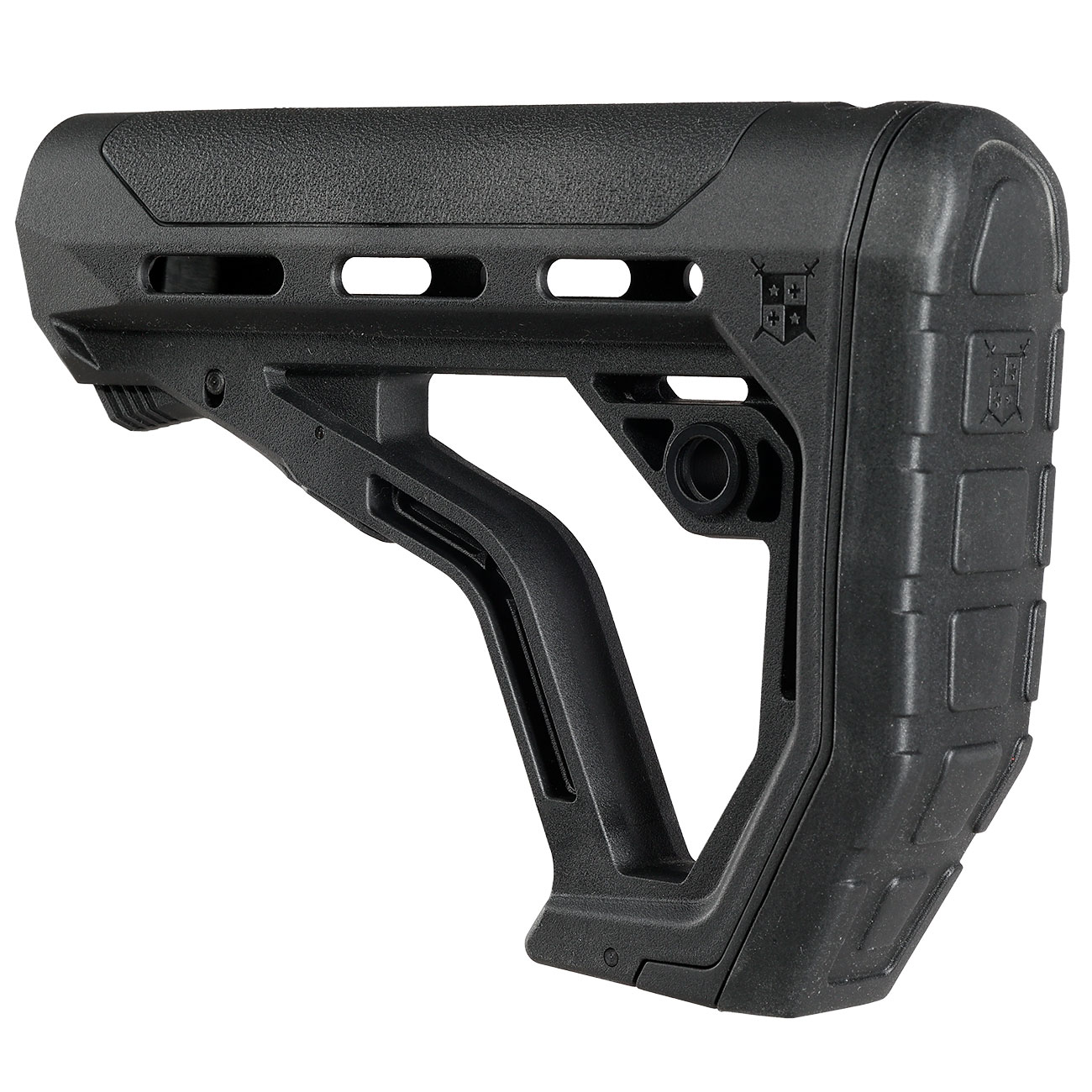 Delta Armory M4 / AR-15 Eagle V.2 Polmer Ausziehschaft / Retractable Stock f. M4 Stock-Tubes schwarz Bild 3