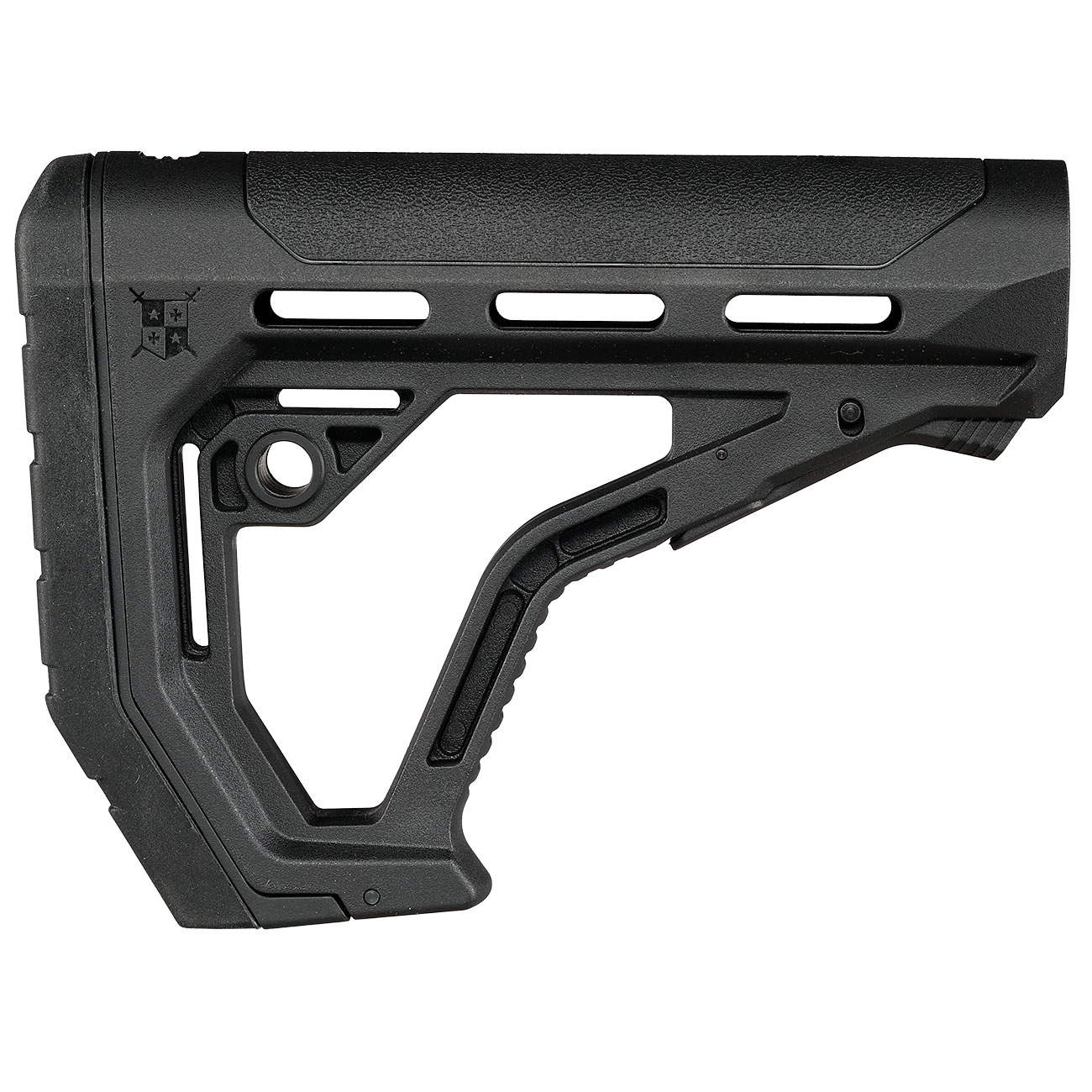 Delta Armory M4 / AR-15 Eagle V.2 Polmer Ausziehschaft / Retractable Stock f. M4 Stock-Tubes schwarz Bild 5