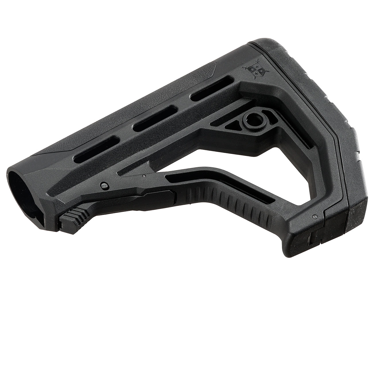 Delta Armory M4 / AR-15 Eagle V.2 Polmer Ausziehschaft / Retractable Stock f. M4 Stock-Tubes schwarz Bild 6