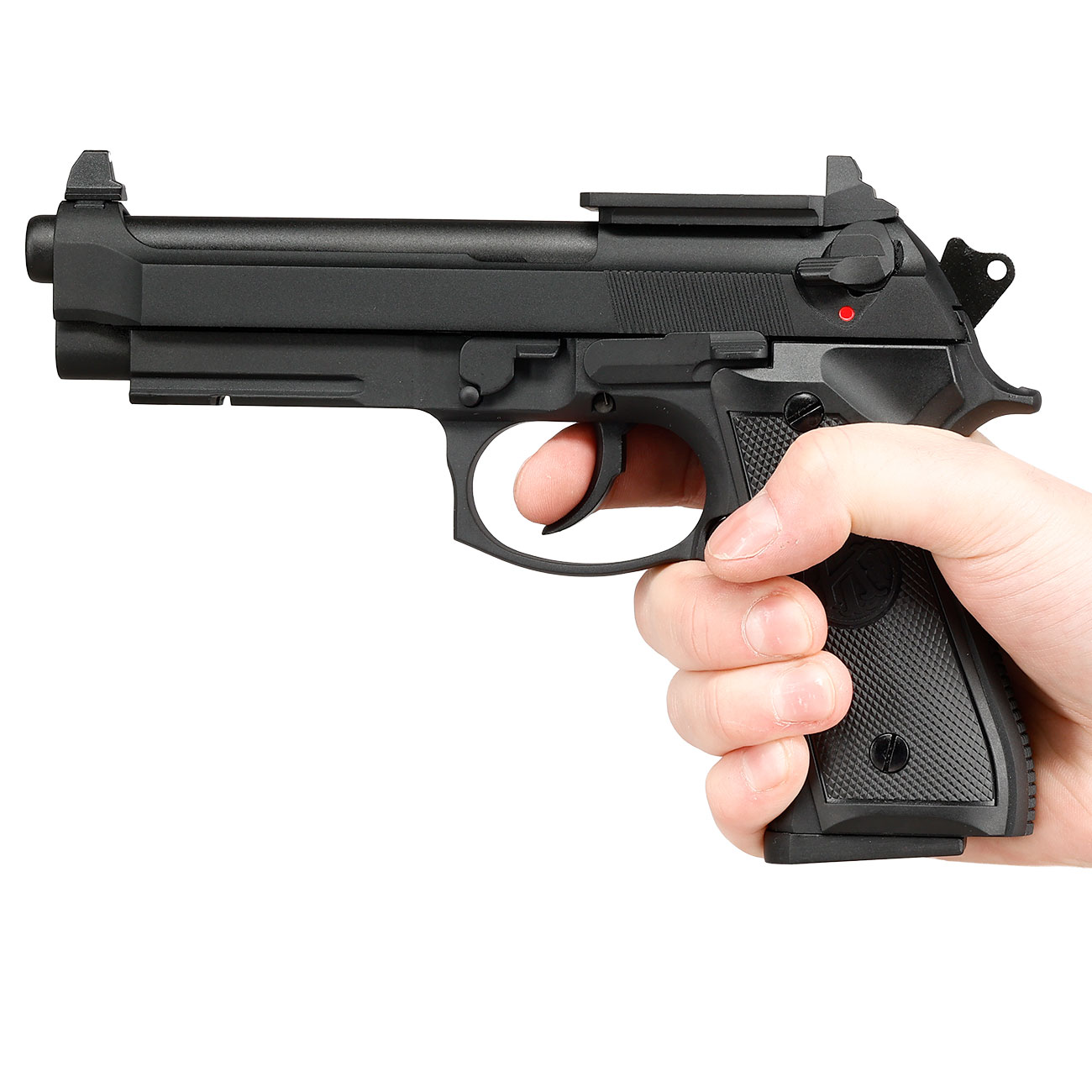 KLI M92A1 Optic Ready Vollmetall GBB 6mm BB schwarz Bild 11