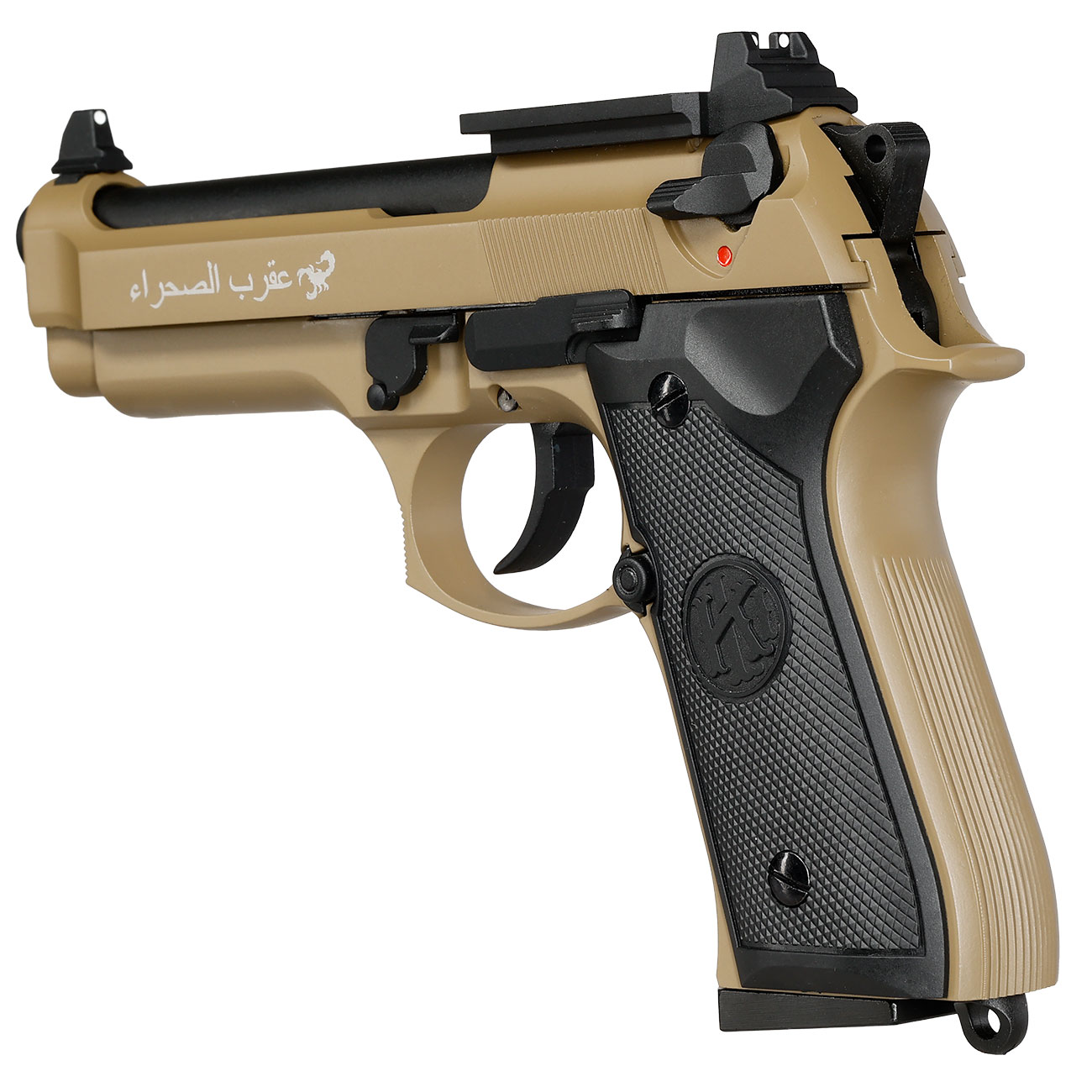 KLI M92 Optic Ready Sahara Limited Edition Vollmetall GBB 6mm BB Desert Tan Bild 10