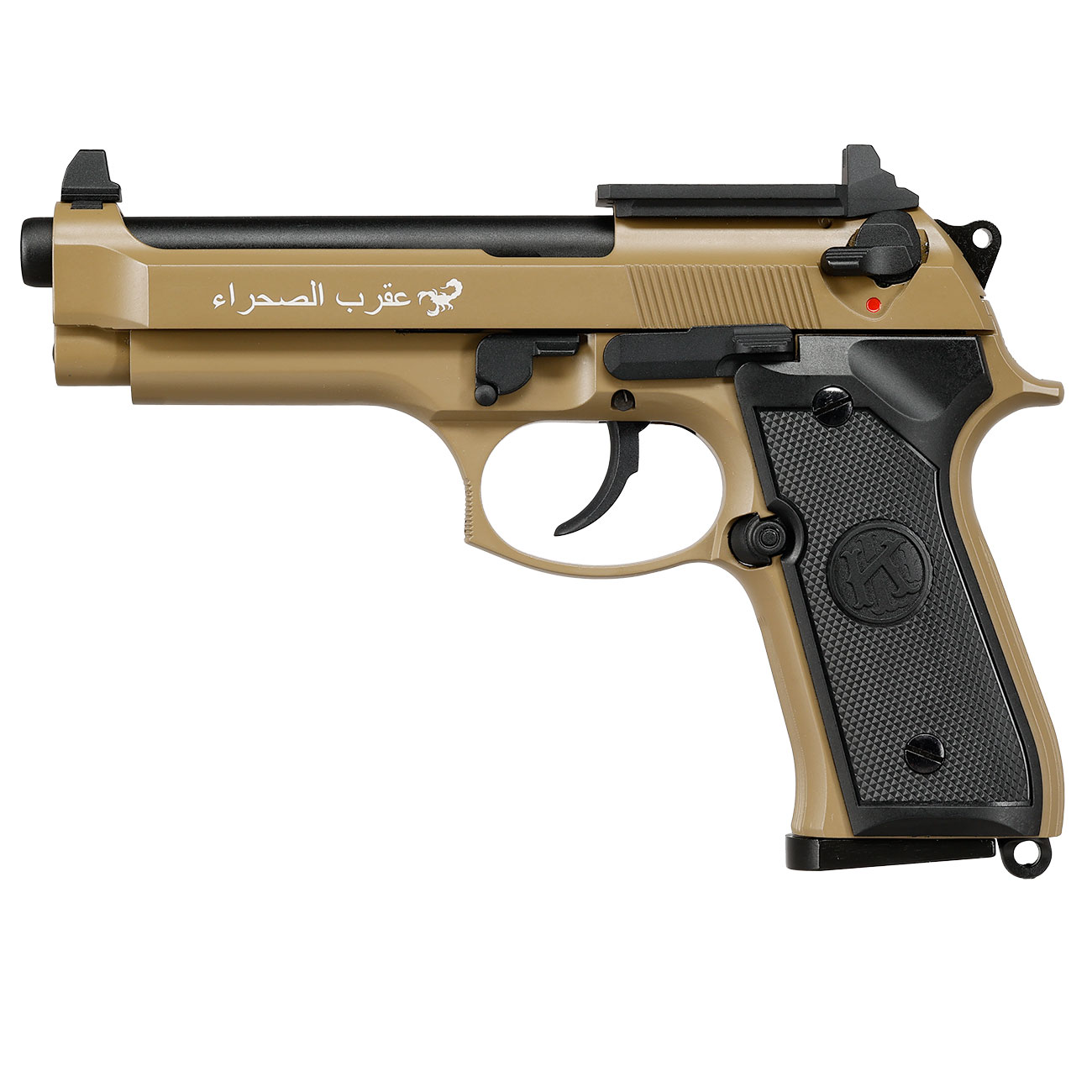 KLI M92 Optic Ready Sahara Limited Edition Vollmetall GBB 6mm BB Desert Tan Bild 2