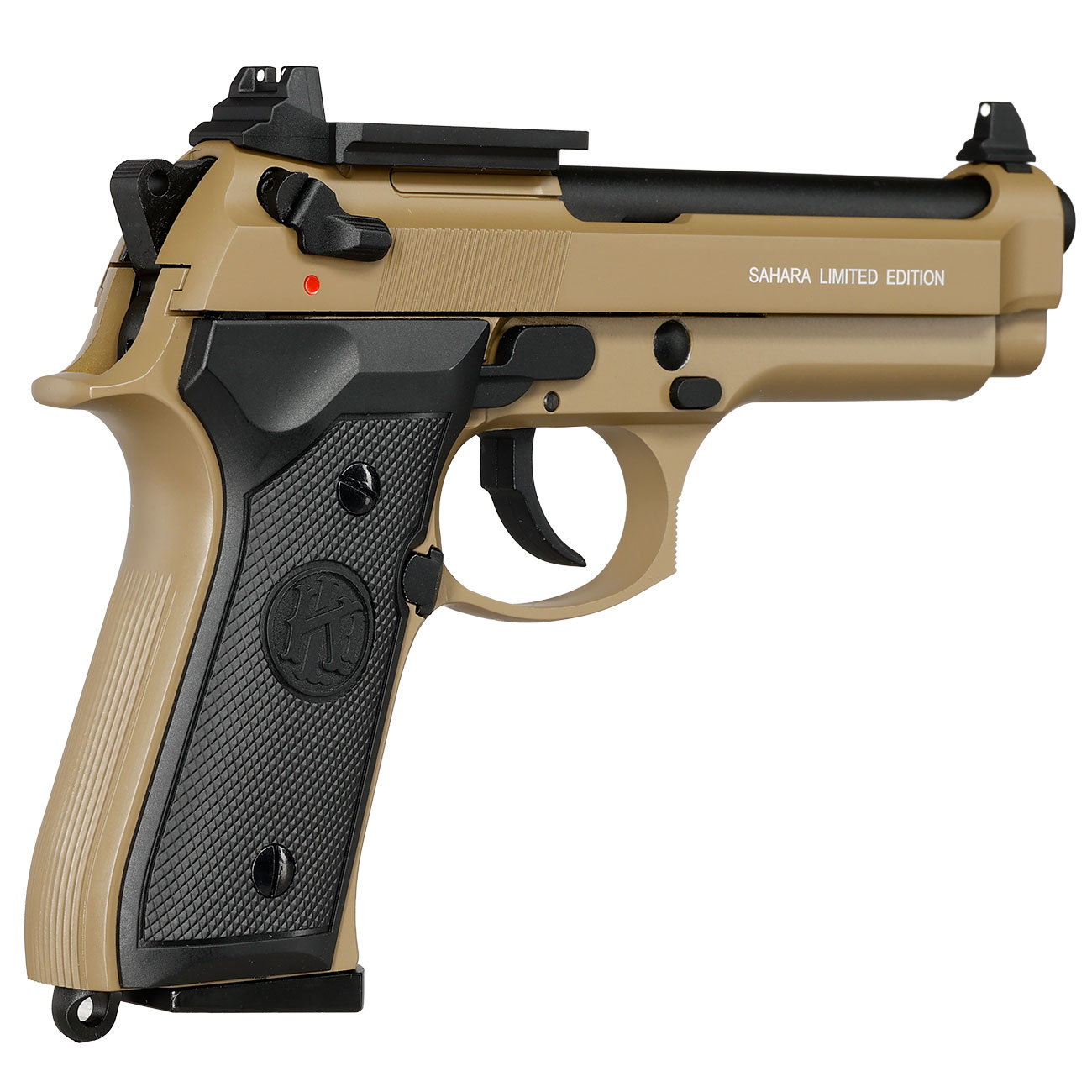 KLI M92 Optic Ready Sahara Limited Edition Vollmetall GBB 6mm BB Desert Tan Bild 6