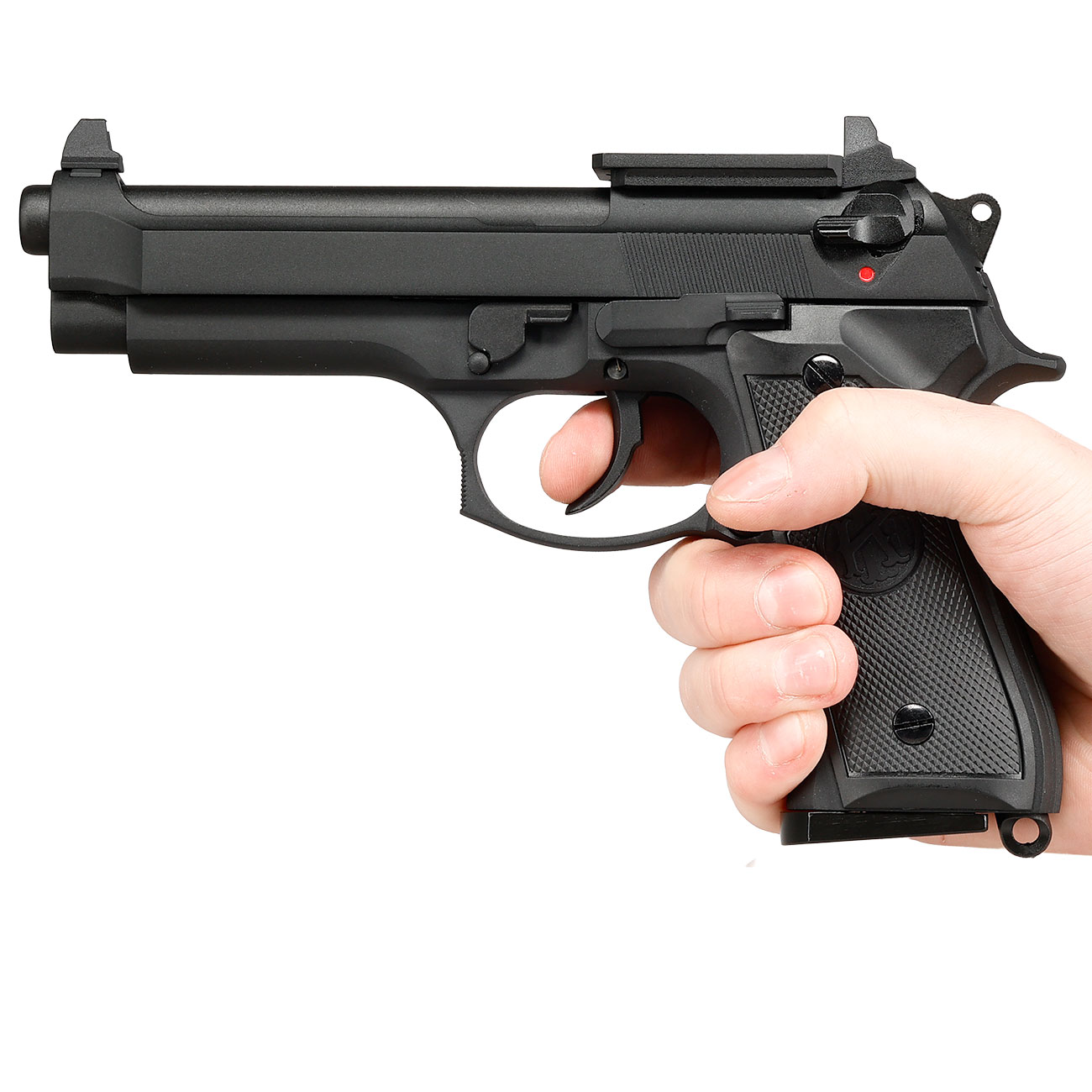 KLI M92 Optic Ready Vollmetall GBB 6mm BB schwarz Bild 11