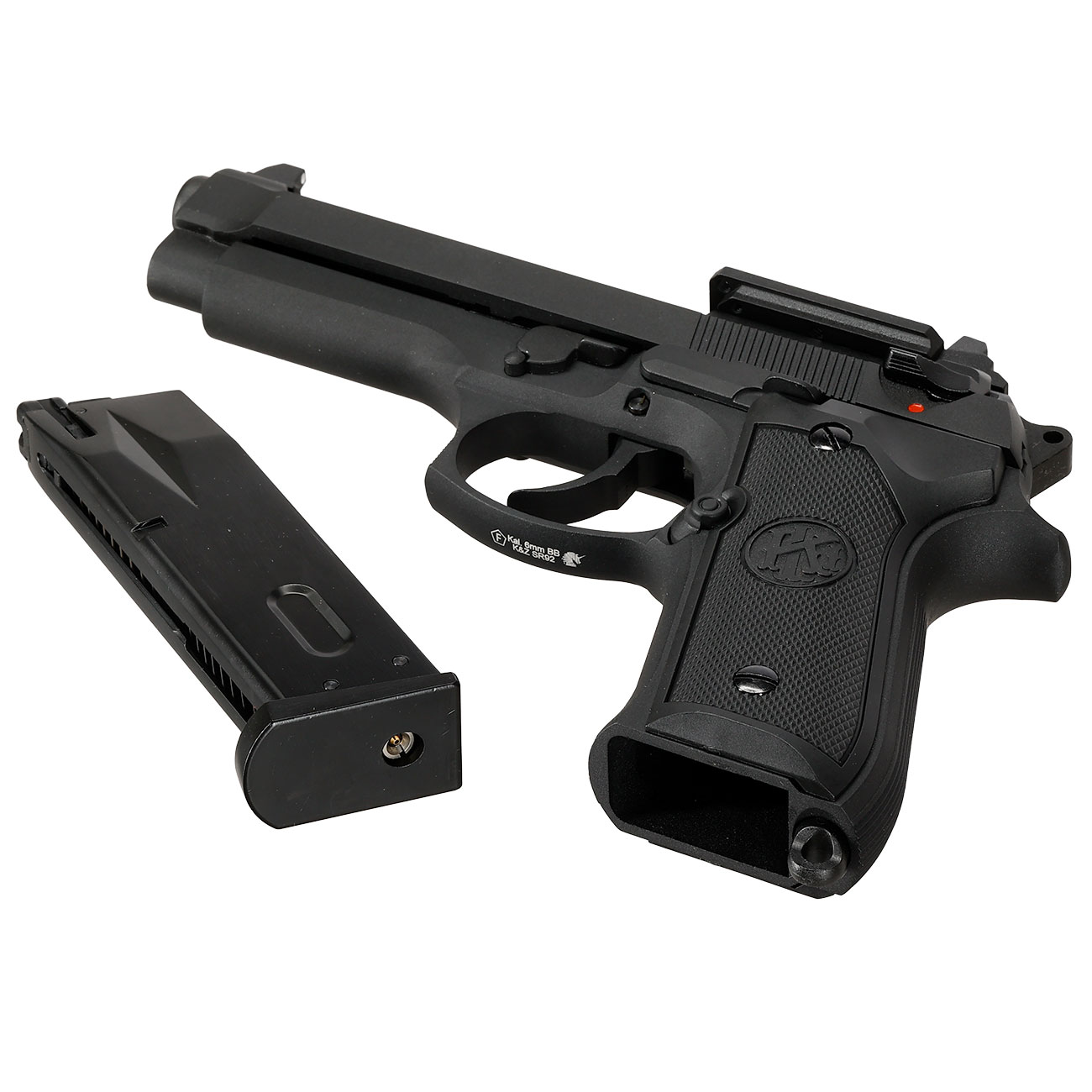 KLI M92 Optic Ready Vollmetall GBB 6mm BB schwarz Bild 7