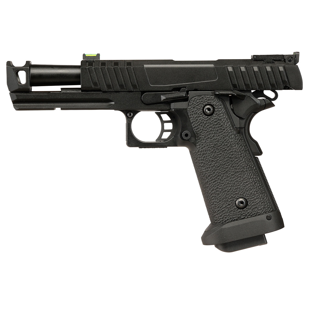 KLI Hi-Capa 4.3 Troika MK1 Vollmetall GBB 6mm BB schwarz Bild 4