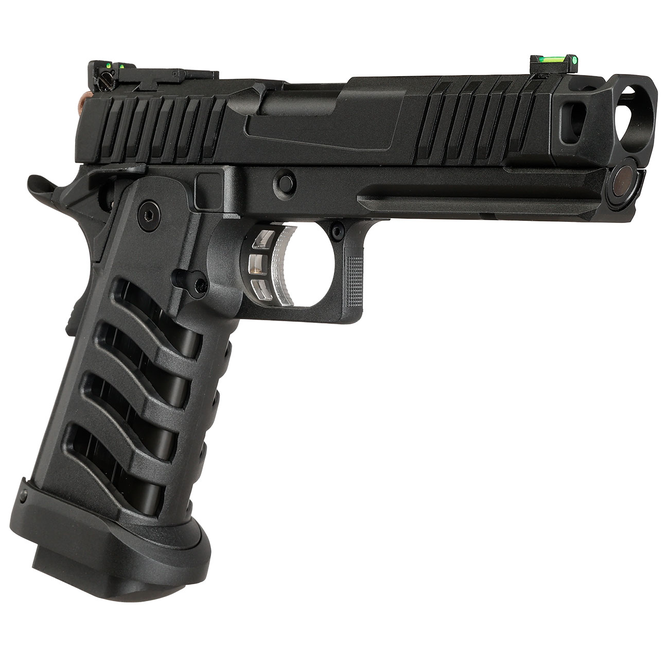 KLI Hi-Capa 4.3 Troika MK3 Vollmetall GBB 6mm BB schwarz Bild 9
