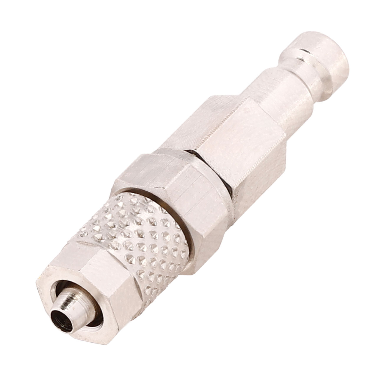 Mancraft QD Fitting mnnlich mit 4 mm Macroline HPA-Adapter silber - 4 mm EU Version