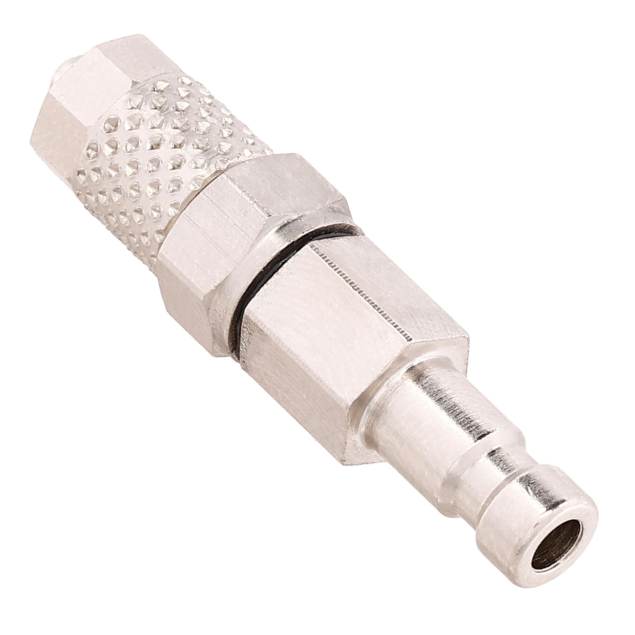 Mancraft QD Fitting mnnlich mit 4 mm Macroline HPA-Adapter silber - 4 mm EU Version Bild 3