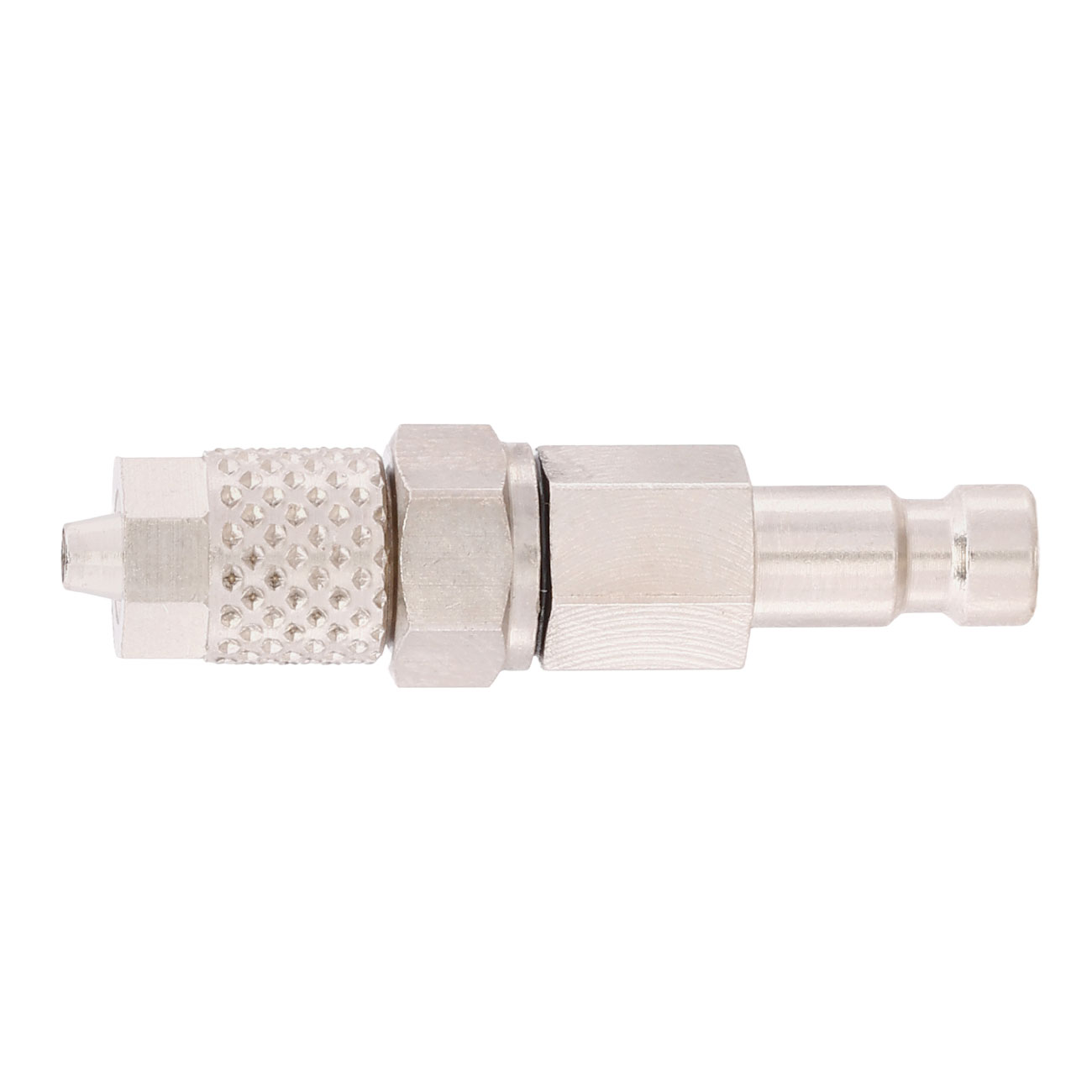 Mancraft QD Fitting mnnlich mit 4 mm Macroline HPA-Adapter silber - 4 mm EU Version Bild 5