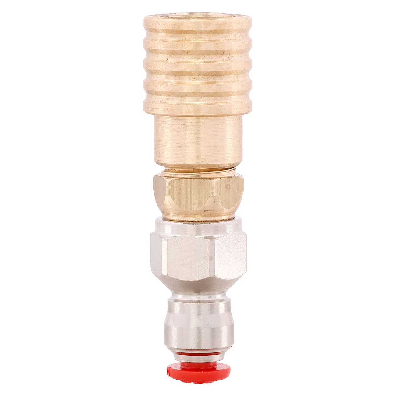 Mancraft QD Fitting weiblich mit 4mm Macroline HPA-Adapter silber - US Version Bild 5