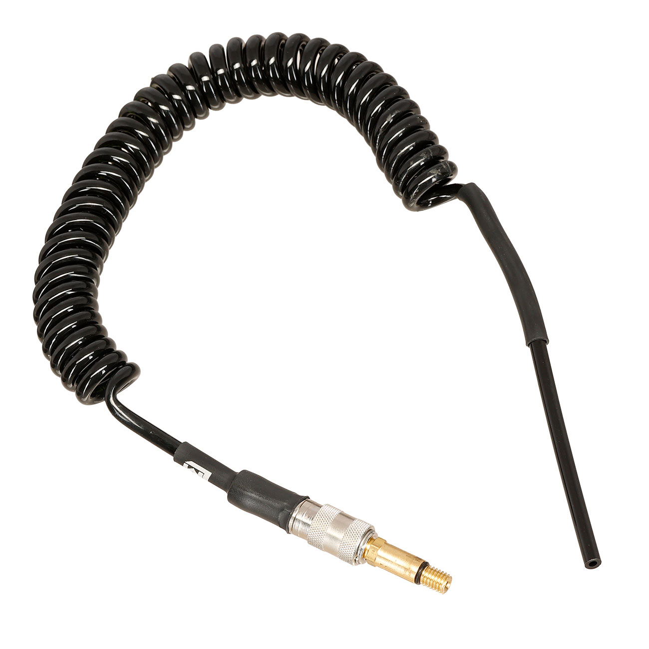 Mancraft High Pressure Pistol Lanyard mit Quick Release fr Wei-ETech / KJ Works HPA Adapter schwarz