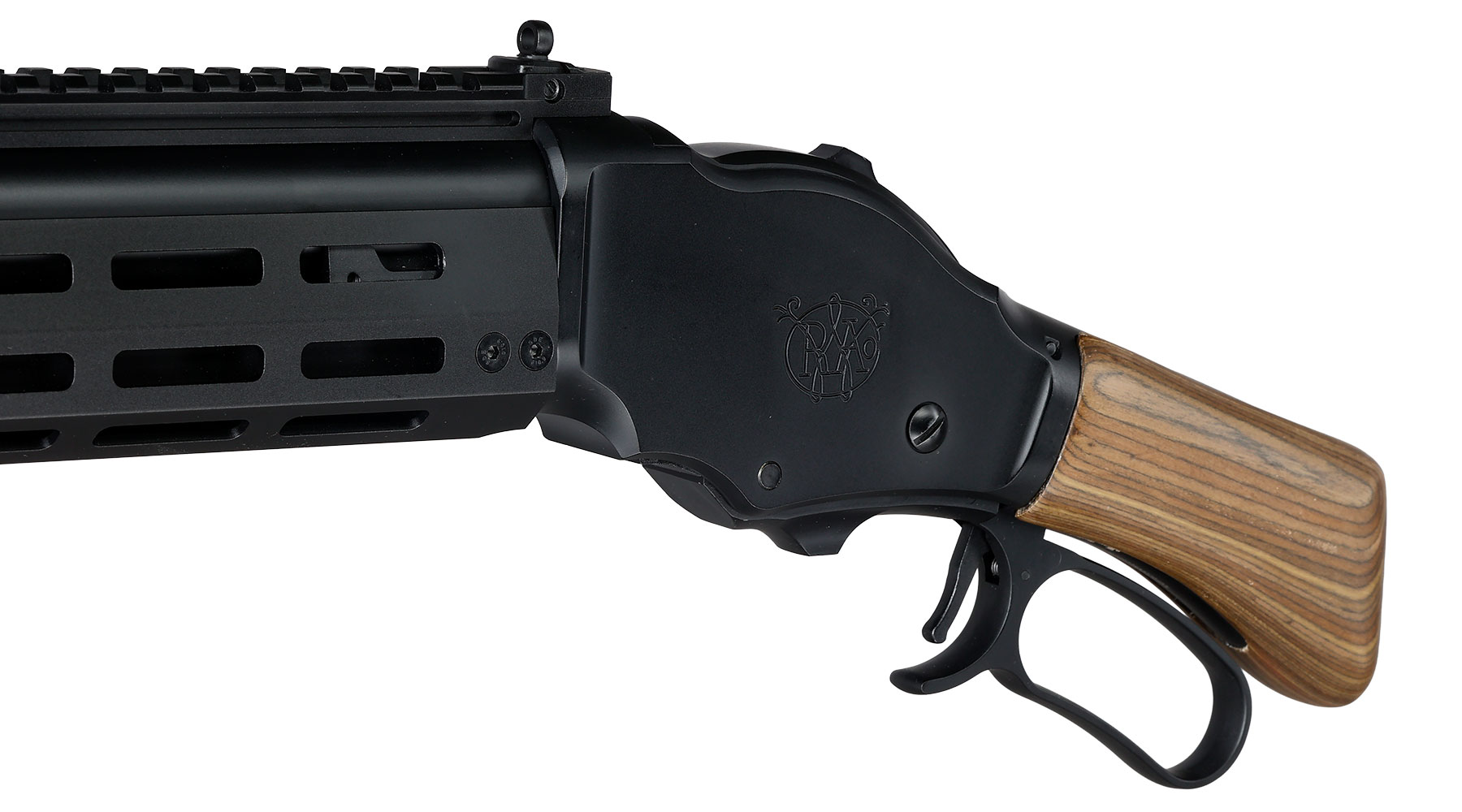 Golden Eagle M1887 Tactical Shorty Gas Lever Action mit Hlsenauswurf 6mm BB schwarz - Echtholz Version Bild 8