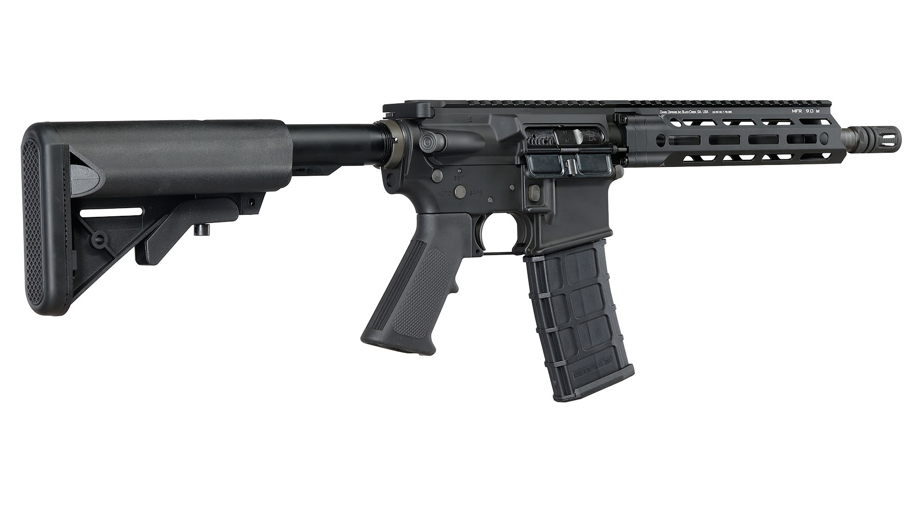 GHK Daniel Defense DDM4 V7 10,3 Zoll MFR 9.0 Vollmetall Gas-Blow-Back 6mm BB schwarz - Version 3 Bild 3