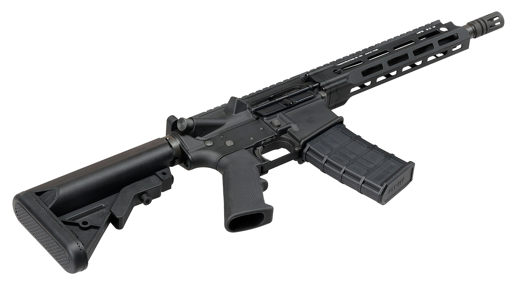 GHK Daniel Defense DDM4 V7 10,3 Zoll MFR 9.0 Vollmetall Gas-Blow-Back 6mm BB schwarz - Version 3 Bild 4