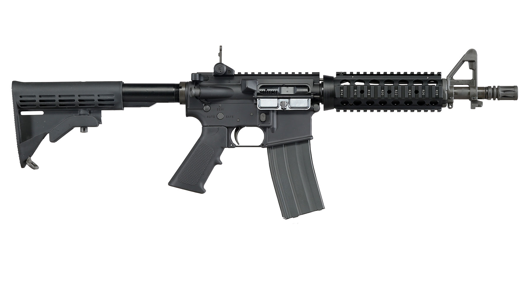 GHK Colt M4 RIS 10.5 Zoll Vollmetall Gas-Blow-Back 6mm BB schwarz - Version 3 Bild 2