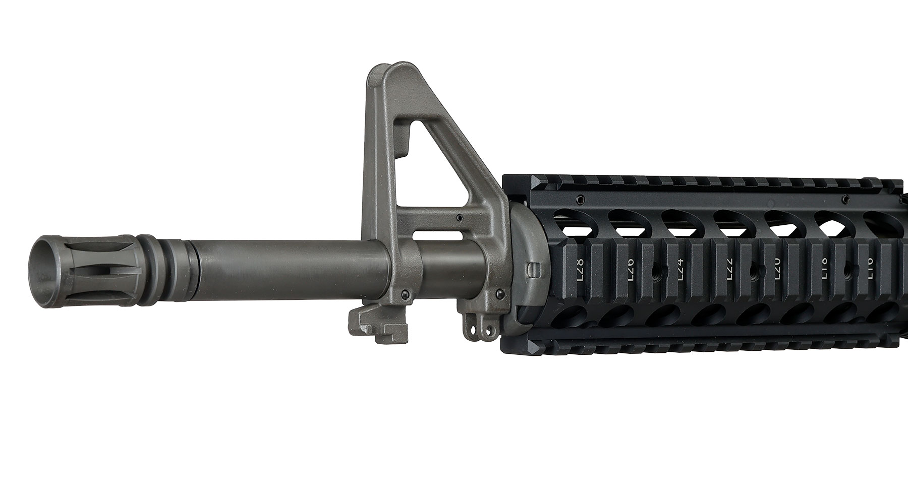 GHK Colt M4 RIS 12.5 Zoll Vollmetall Gas-Blow-Back 6mm BB schwarz - Version 3 Bild 6