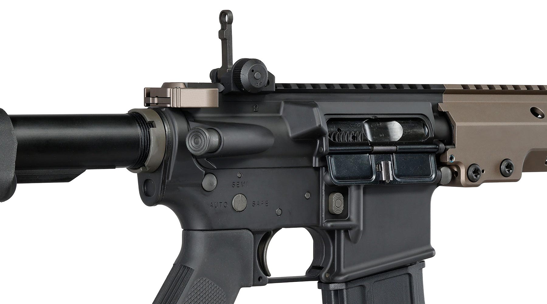 GHK Colt MK16 10.3 URGI Vollmetall Gas-Blow-Back 6mm BB Dualtone - Version 3 Bild 8