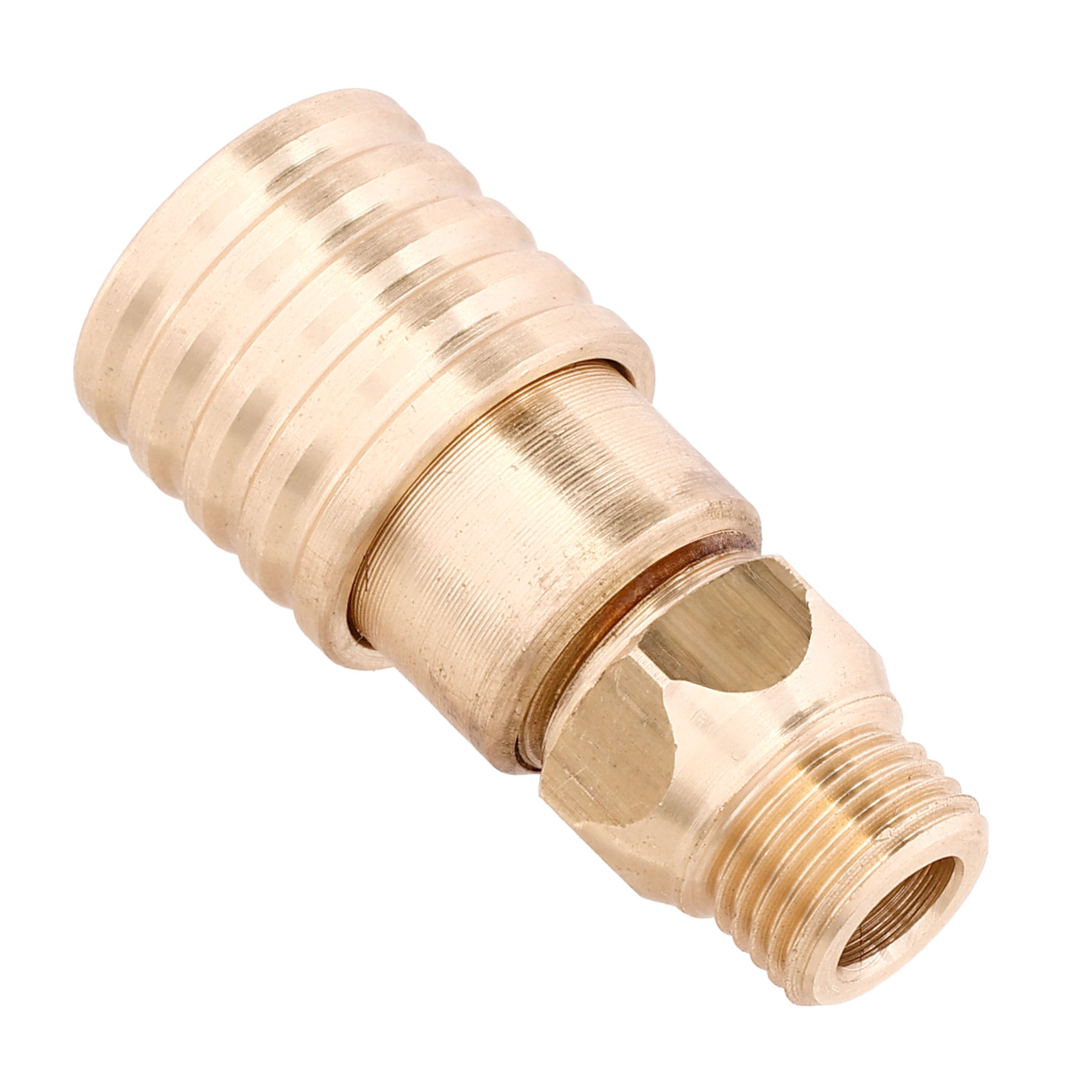 Mancraft QD Fitting weiblich mit HPA-Adapter G 1/8 Zoll Auengewinde gold - US Version Bild 3