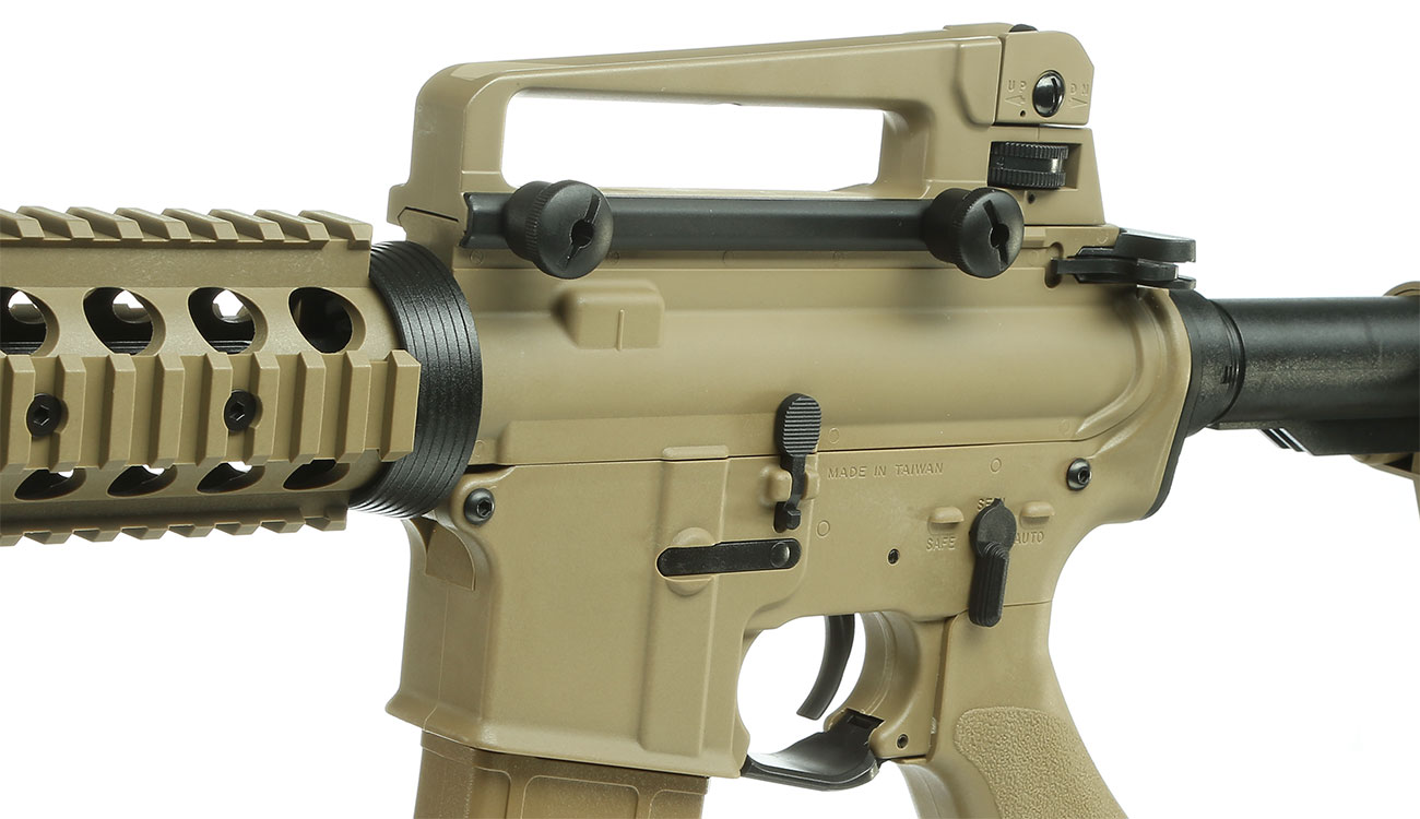 SRC SR4-PG Light Sport Series AEG 6mm BB Desert Tan Bild 7