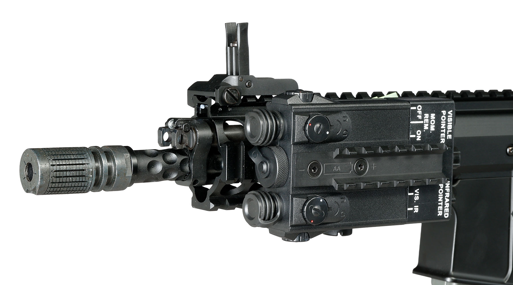 Double Bell PDW Professional Line Vollmetall AEG 6mm BB schwarz Bild 7