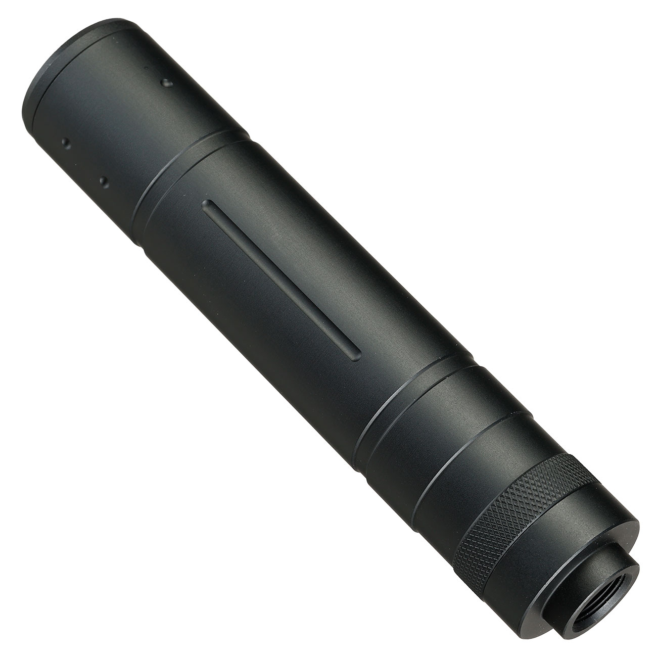 Double Bell Aluminium Mock Sound Suppressor 14mm- schwarz Bild 3