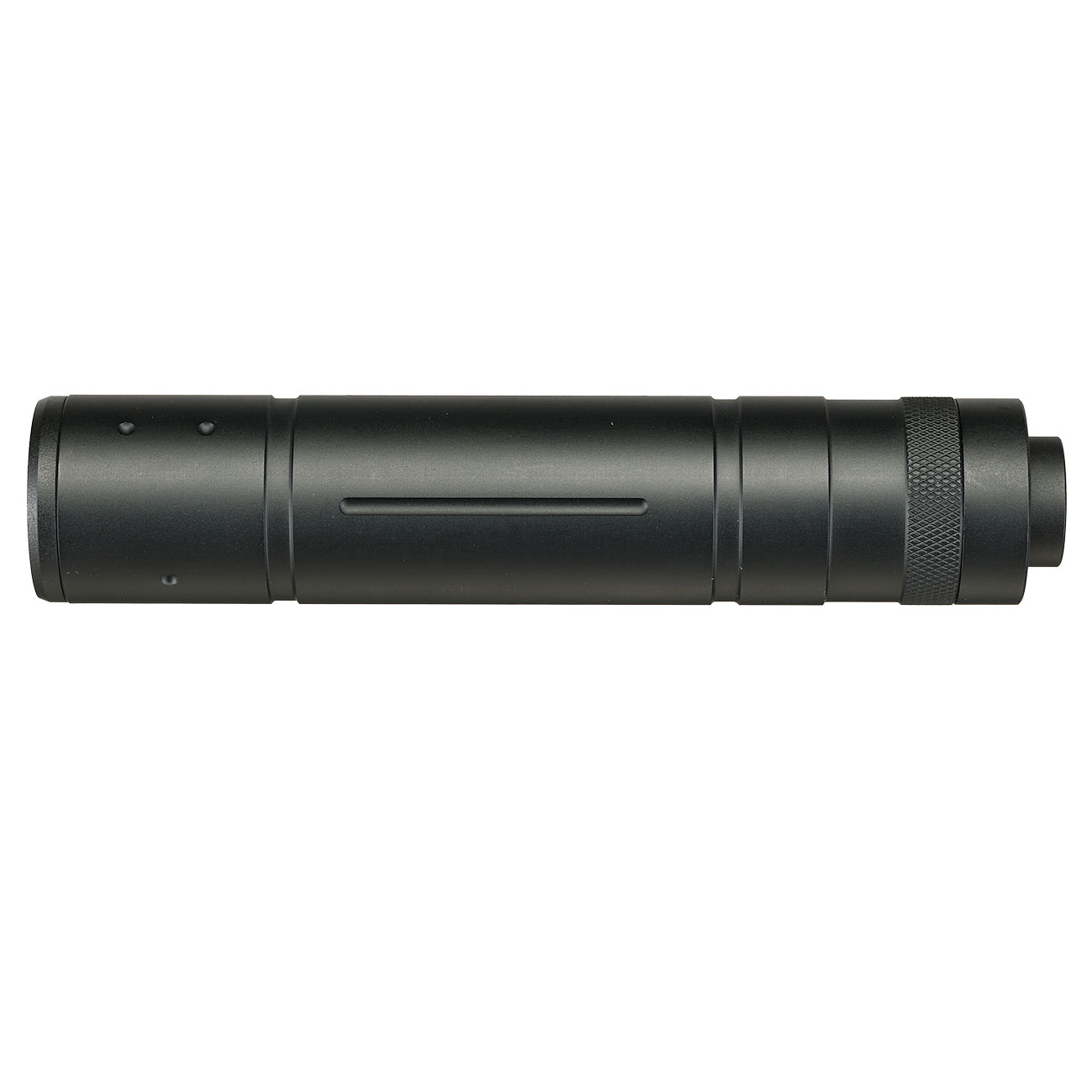 Double Bell Aluminium Mock Sound Suppressor 14mm- schwarz Bild 4