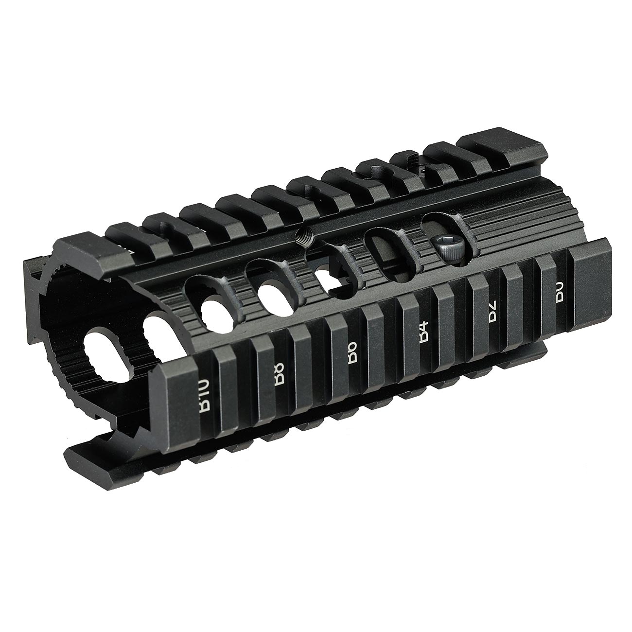VFC AKS74U CNC Aluminium K-Rail Model 3 Handguard Kit f. VFC AKS74U / AVS74U GBB Gewehre schwarz Bild 6