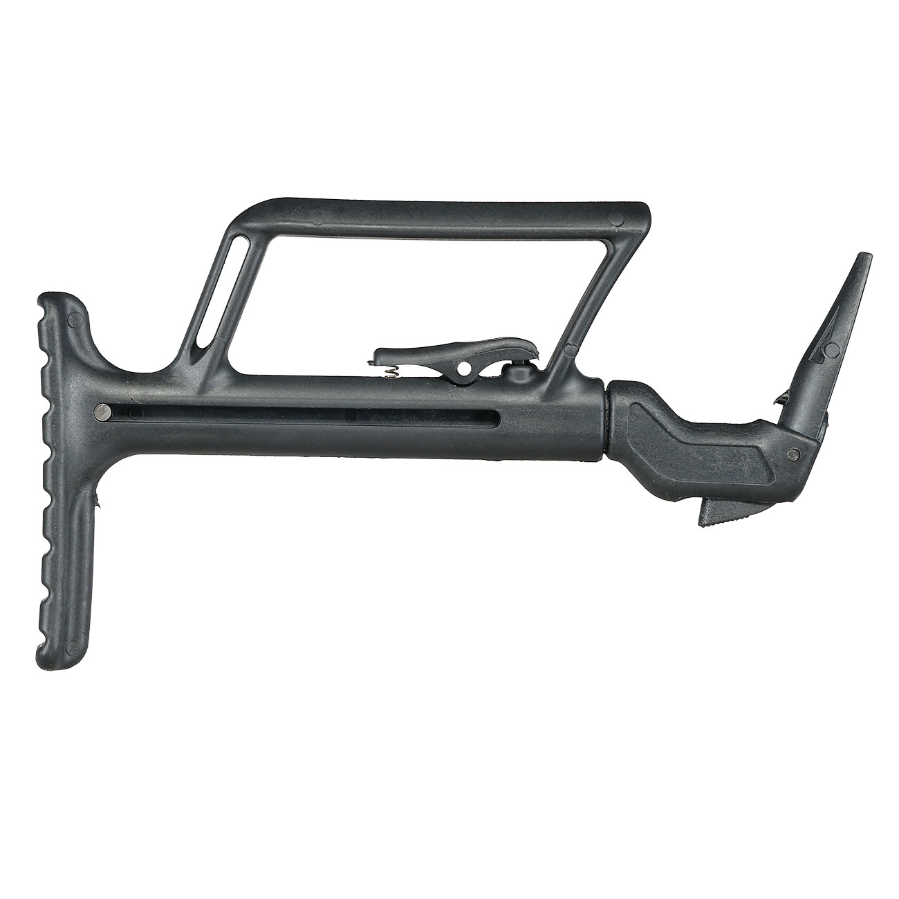 Double Bell Minimalistic Stock / Anbauschaft mit L�ngenverstellung f. G-Style Pistolen schwarz Bild 4