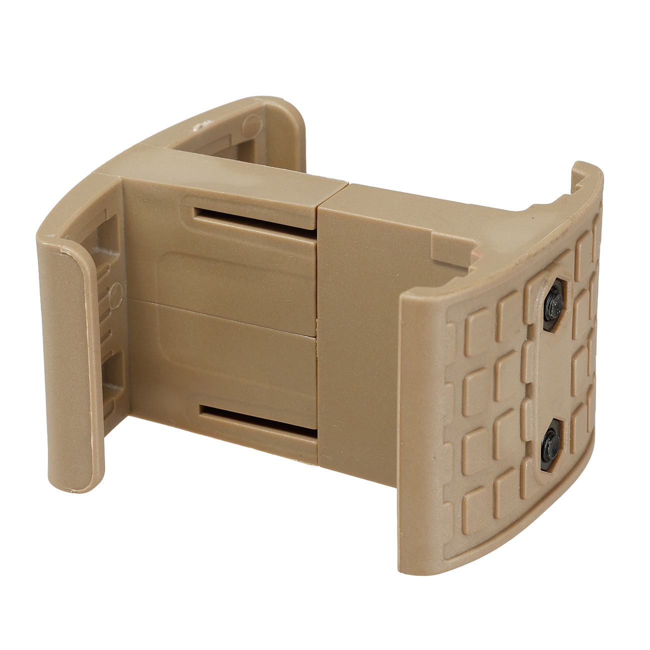 Double Bell M4 / M16 / AR-15 Dual-Magazinklammer / Mag Coupler Dark Earth Bild 2