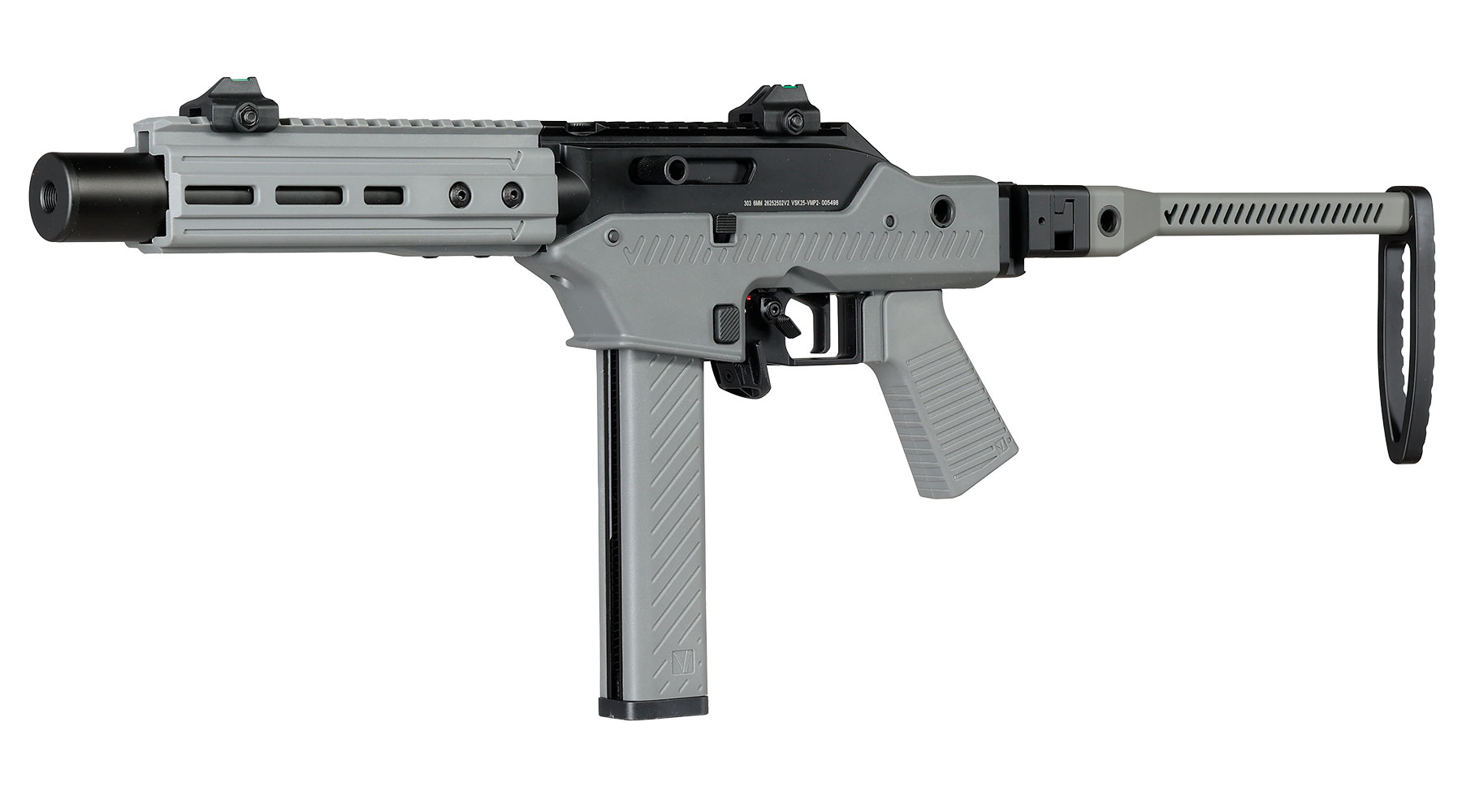 Vorsk VMP-2SD Silenced Rifle GBB 6mm BB grau