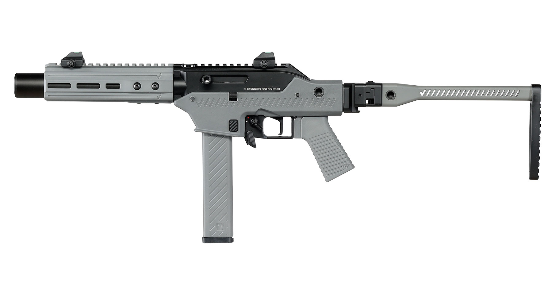 Vorsk VMP-2SD Silenced Rifle GBB 6mm BB grau Bild 1