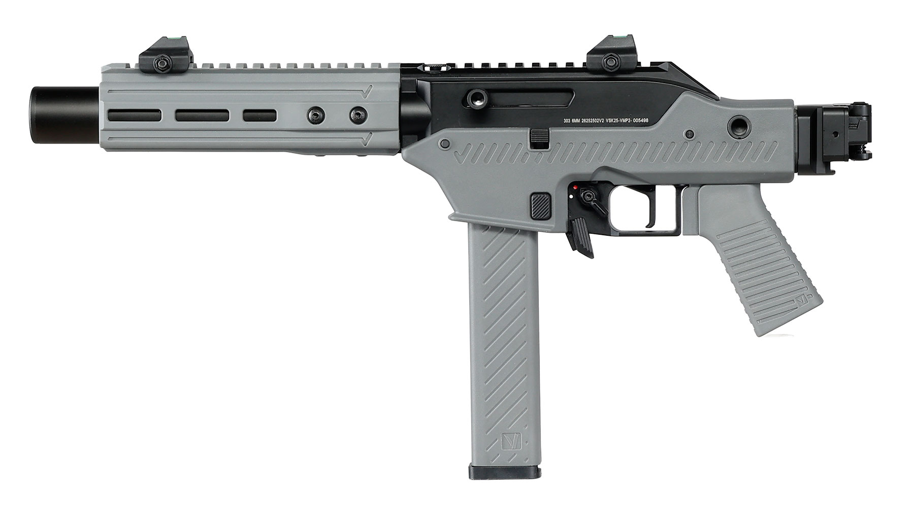 Vorsk VMP-2SD Silenced Rifle GBB 6mm BB grau Bild 2