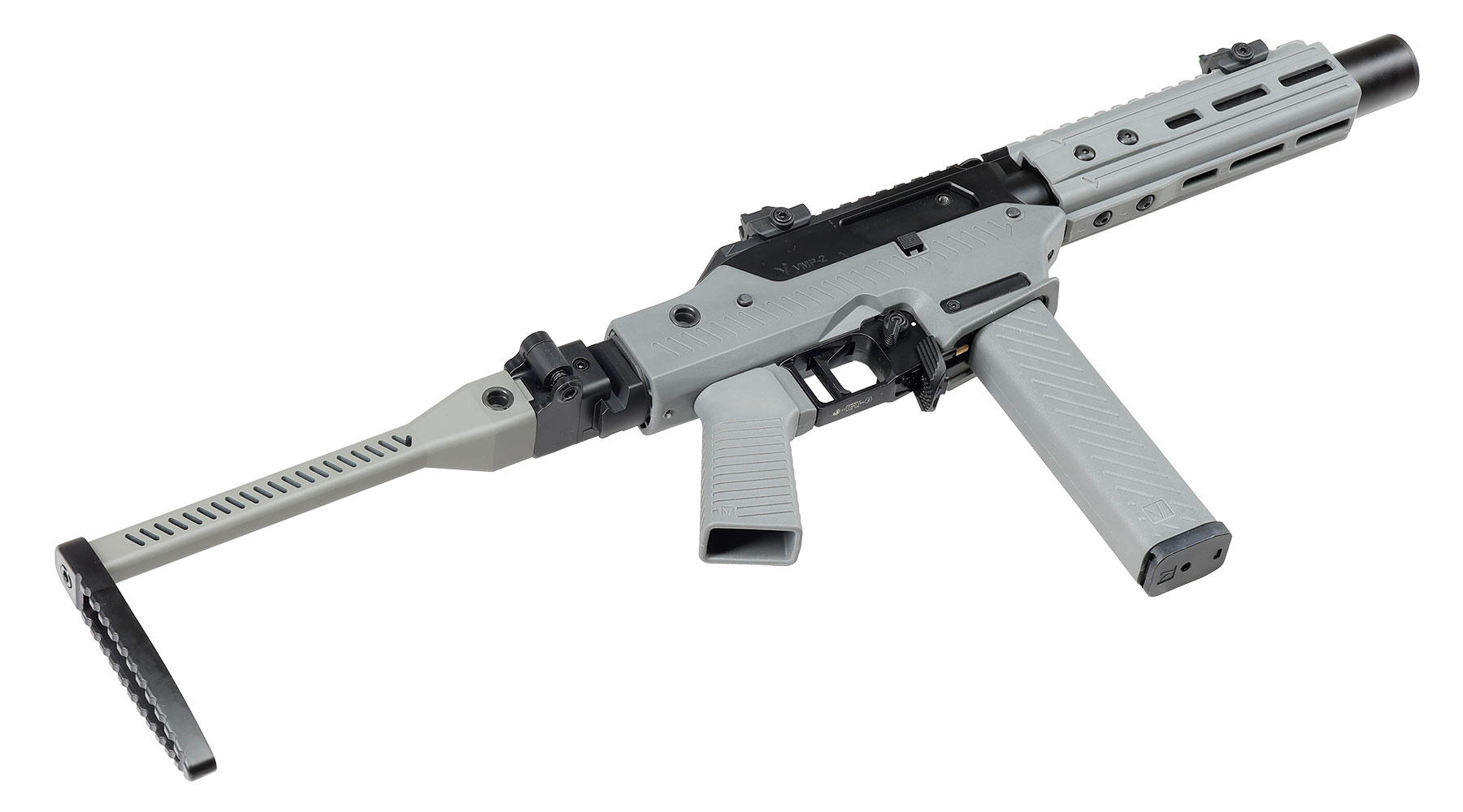 Vorsk VMP-2SD Silenced Rifle GBB 6mm BB grau Bild 6