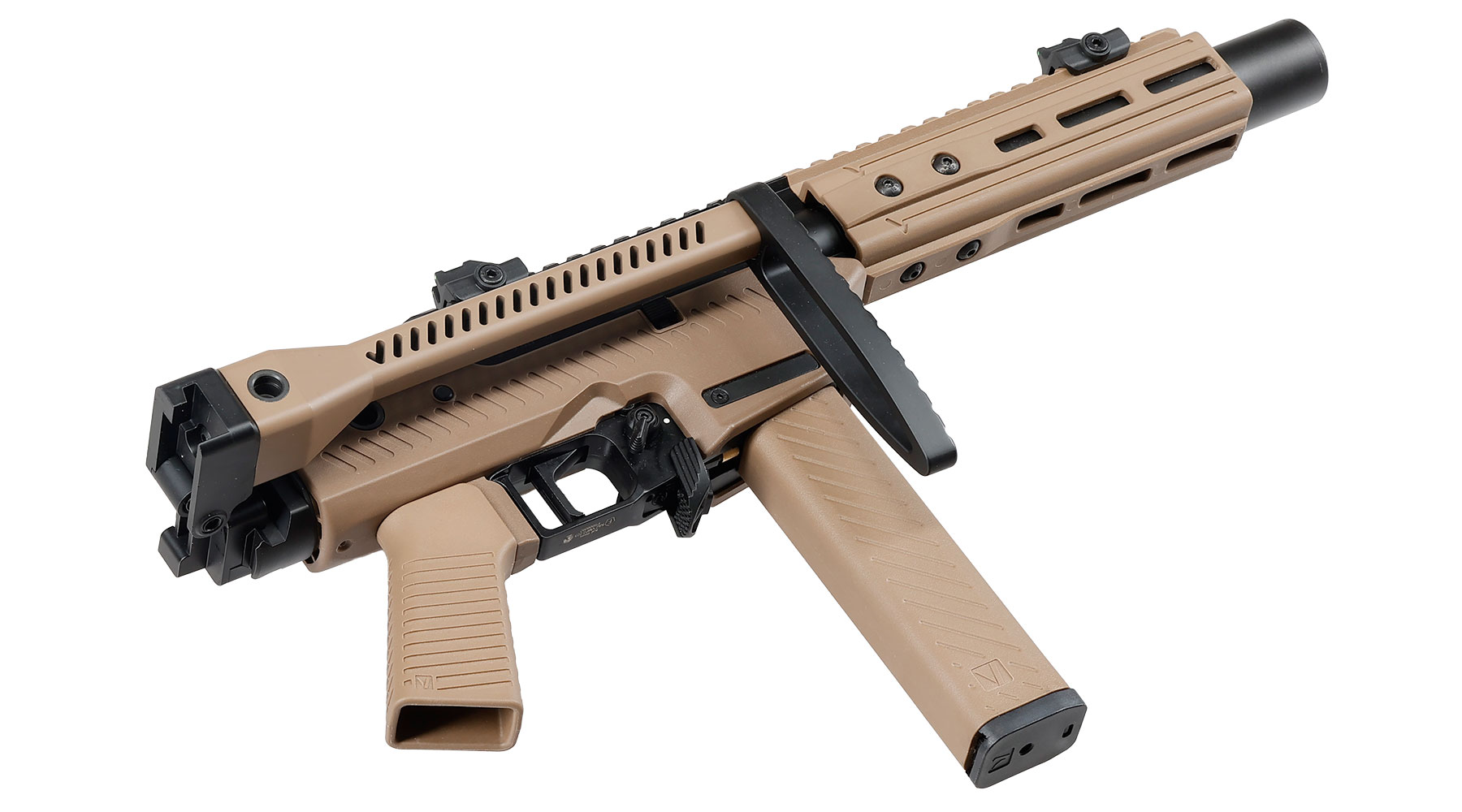 Vorsk VMP-2SD Silenced Rifle GBB 6mm BB tan Bild 5