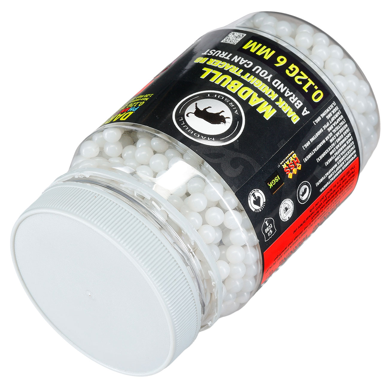 Madbull Dark Knight Tracer BBs 0.12g 2.000er Container Neon Purple Bild 3