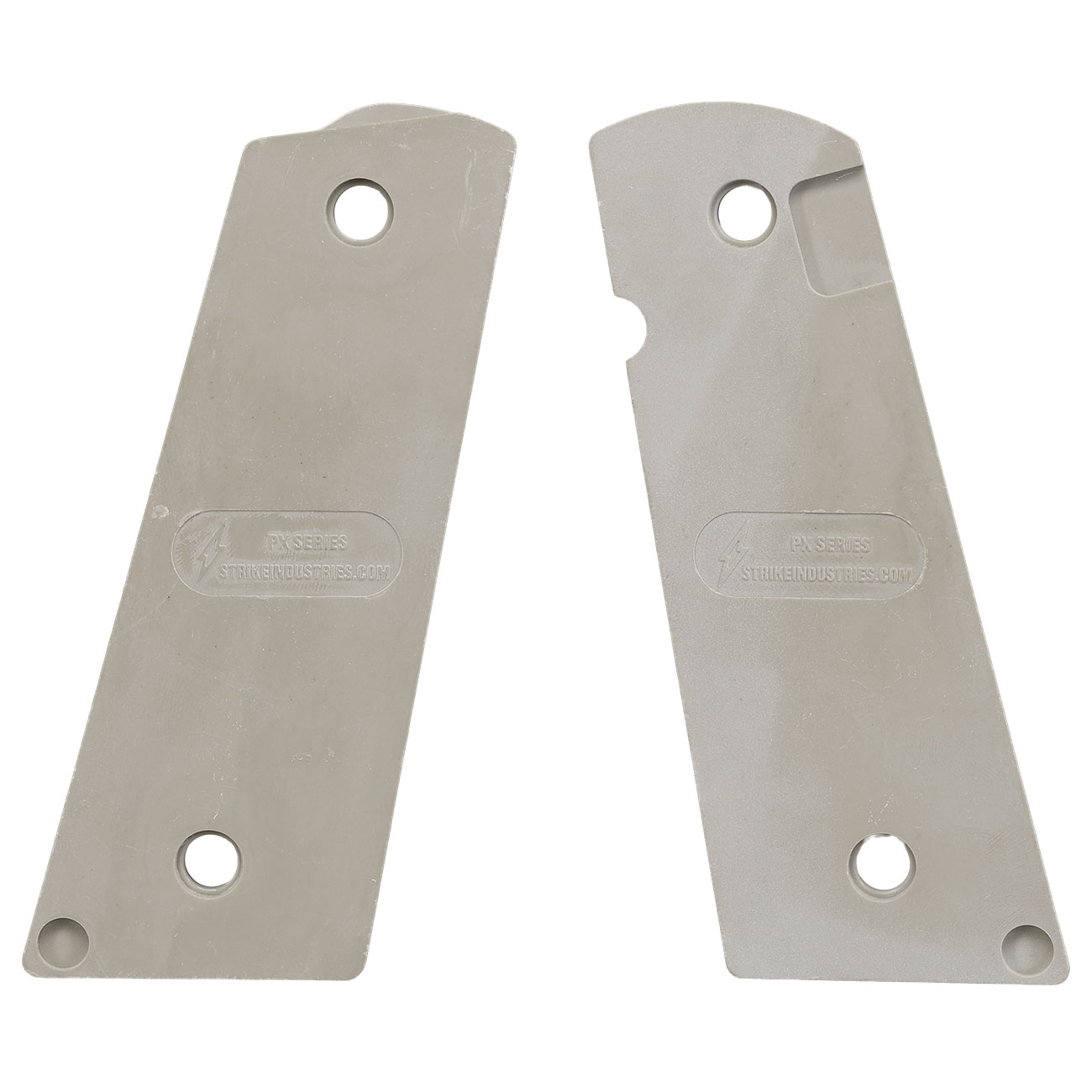 Strike Industries M1911 PX-12 Streamline Griffschalen f. KJW / Wei-ETech 1911 GBB Pistolen grau Bild 3