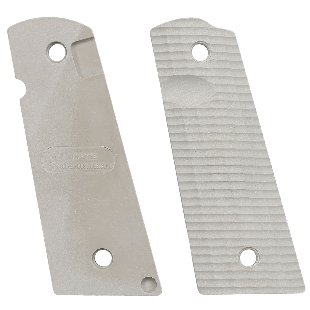 Strike Industries M1911 PX-12 Streamline Griffschalen f. KJW / Wei-ETech 1911 GBB Pistolen grau Bild 4