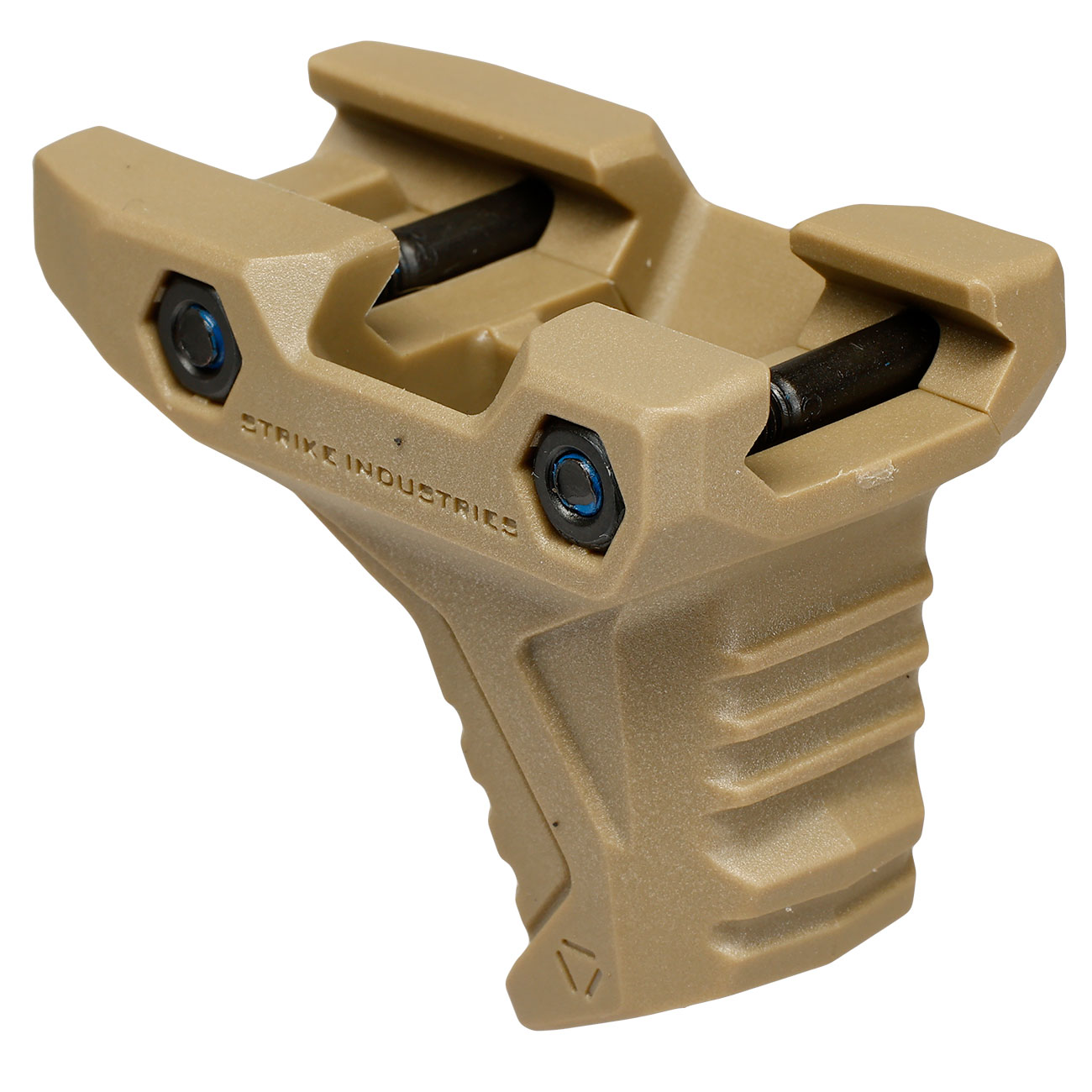 Strike Industries Mini Hand Stop Polymer Frontgriff m. CMS-System f. 20 - 22 mm Schienen Flat Dark Earth Bild 3