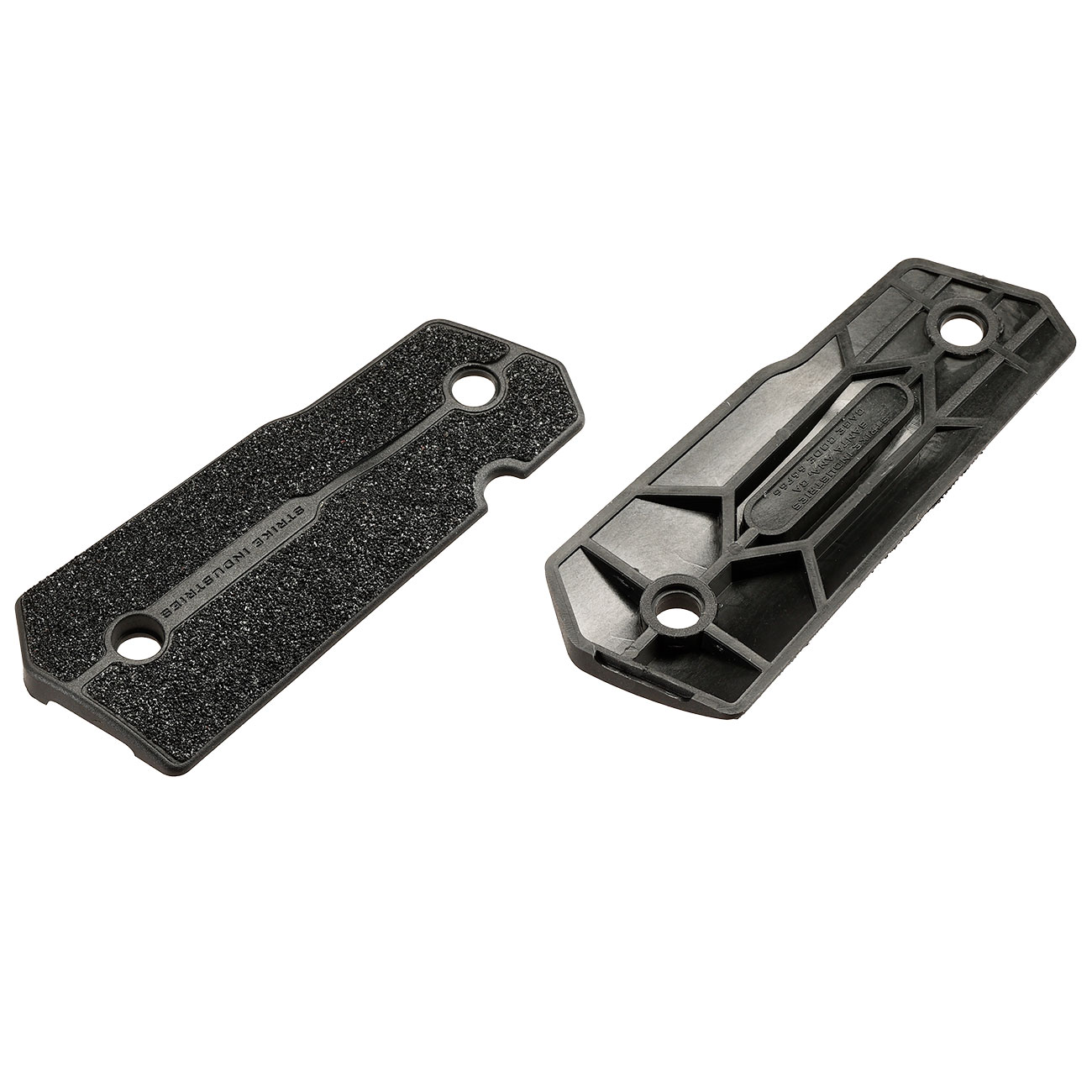 Strike Industries Officer Style Grip 1 Polymer Griffschalen f. M1911 Compact GBB Pistolen schwarz Bild 1