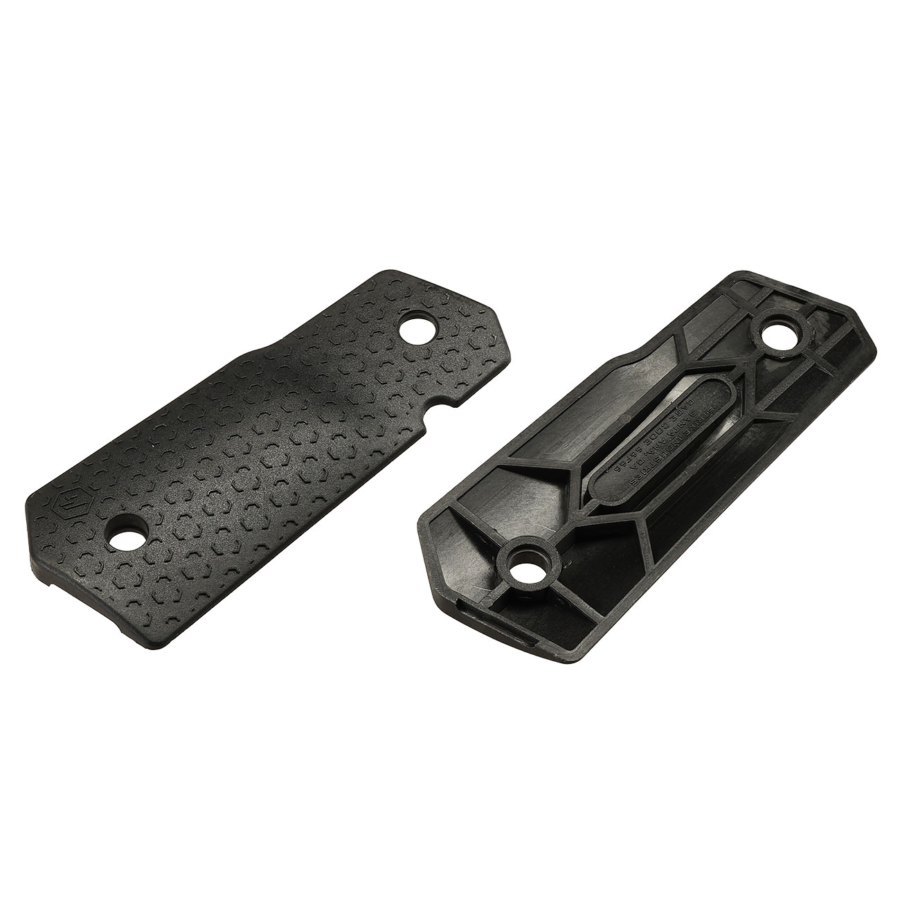 Strike Industries Officer Style Grip 2 Polymer Griffschalen f. M1911 Compact GBB Pistolen schwarz Bild 1