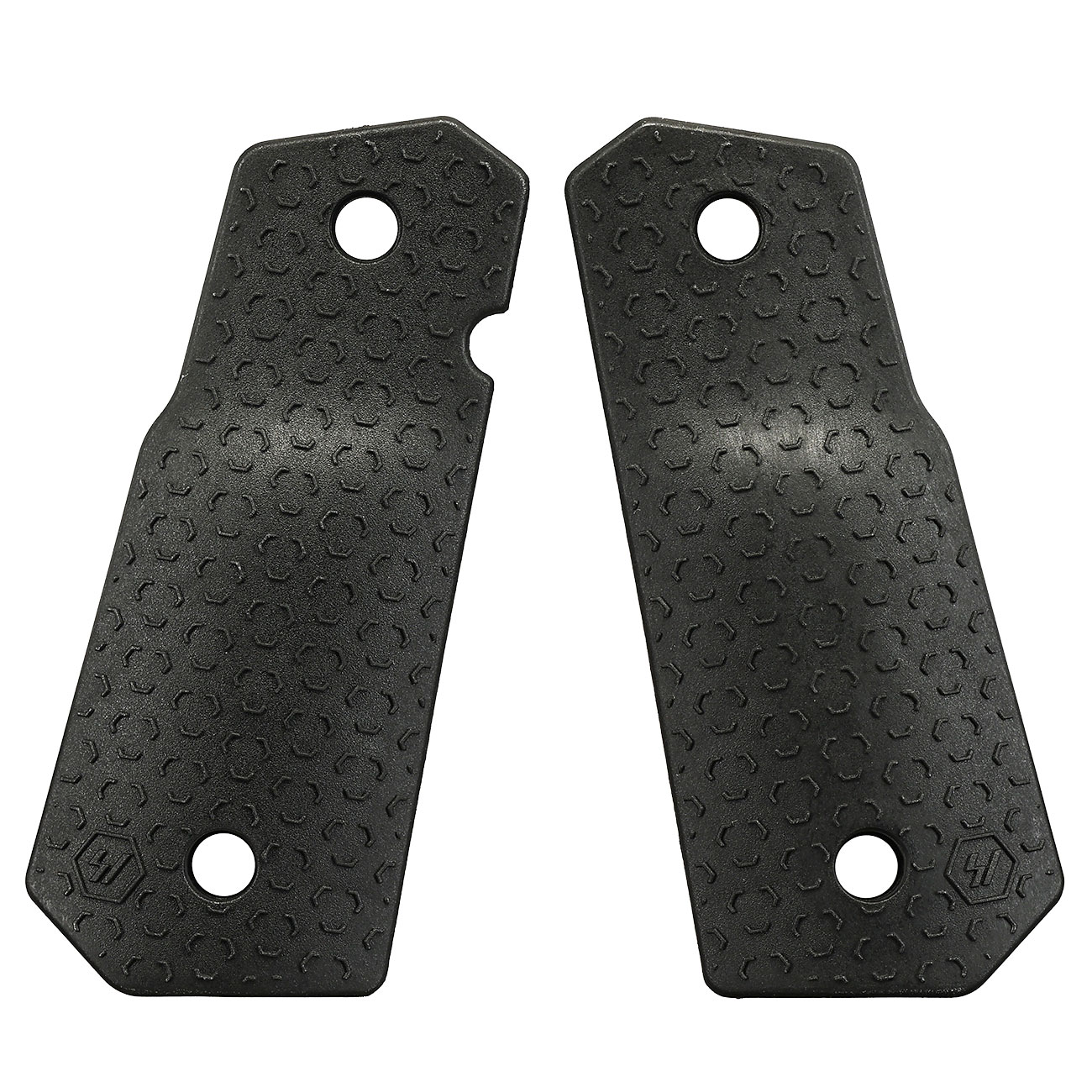 Strike Industries Officer Style Grip 2 Polymer Griffschalen f. M1911 Compact GBB Pistolen schwarz Bild 2