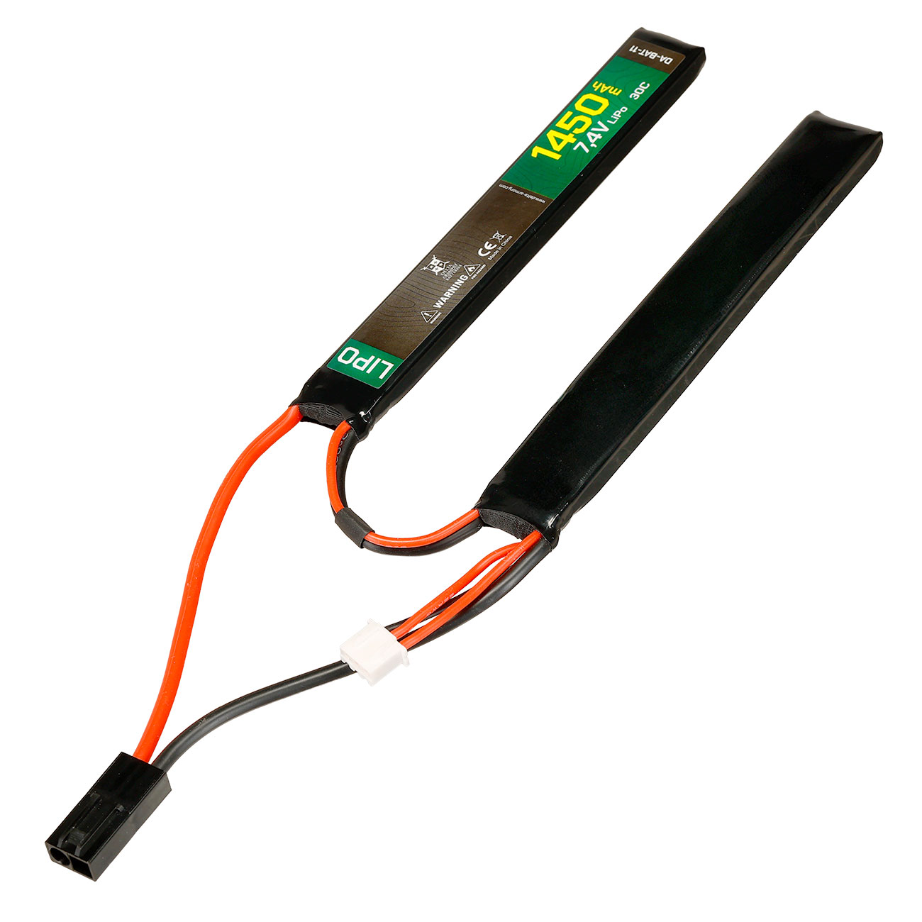 Delta Armory LiPo Akku 7,4V 1450mAh 30C Small Two-Panel Type m. Mini-Tam Anschluss