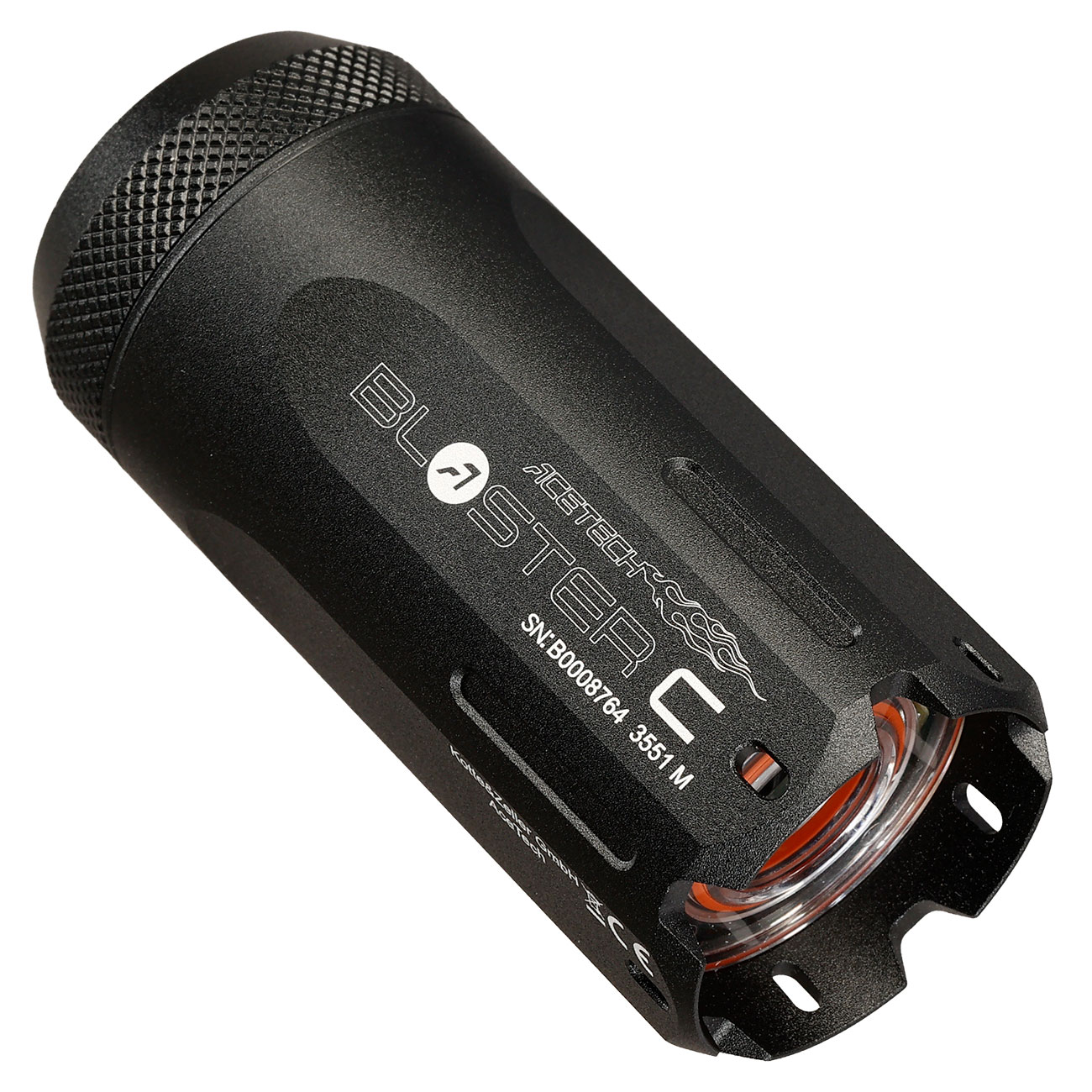 Acetech Blaster C Tracer / Flame Effect Flasher Unit inkl. integriertem Akku 14mm- / 11mm+ schwarz Bild 1