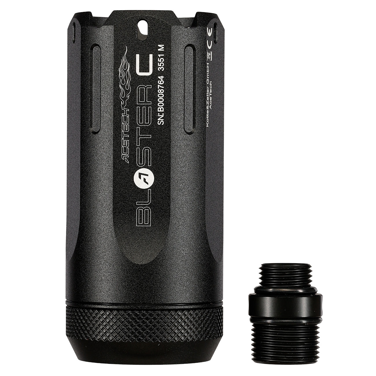 Acetech Blaster C Tracer / Flame Effect Flasher Unit inkl. integriertem Akku 14mm- / 11mm+ schwarz Bild 10