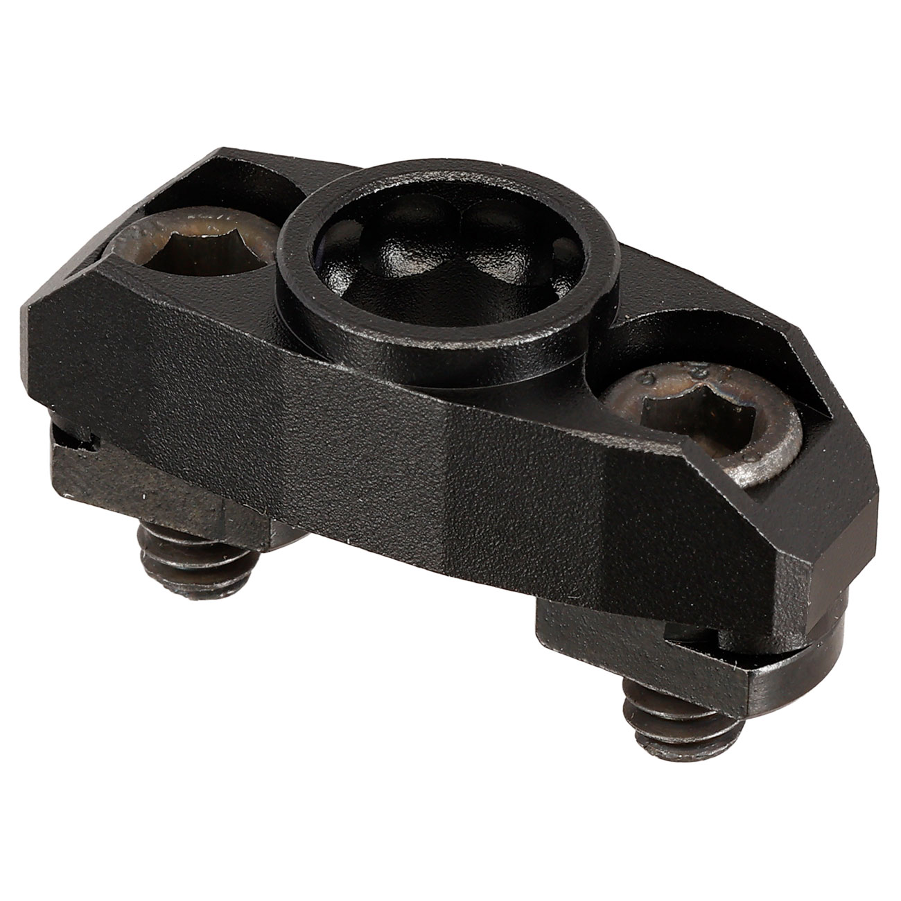 WoSport LOCK Aluminium QD Tragegurt-Adapter f. QD-Riemenhalterung schwarz