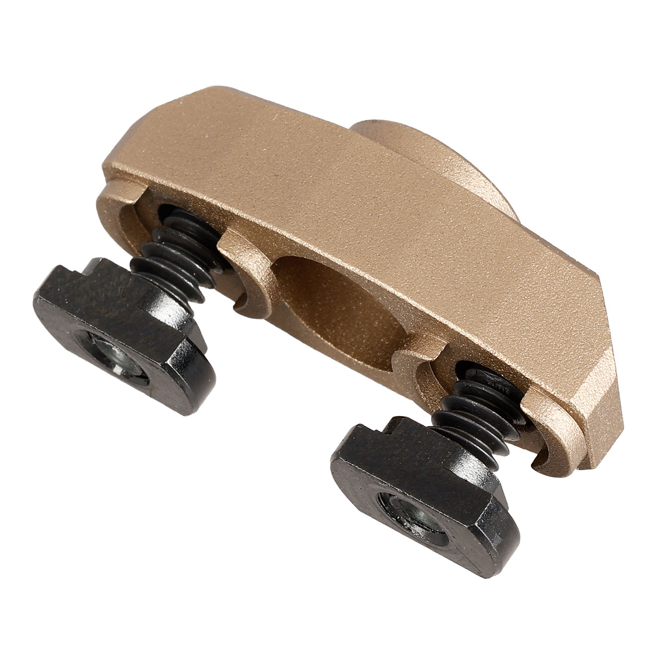 WoSport LOCK Aluminium QD Tragegurt-Adapter f. QD-Riemenhalterung tan Bild 4