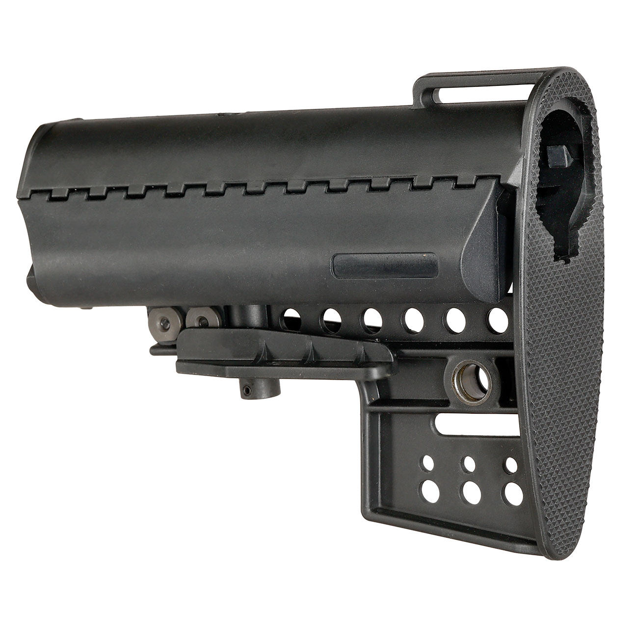 King Arms M4 MOD Clubfoot Retractable Stock / Schiebeschaft schwarz Bild 3